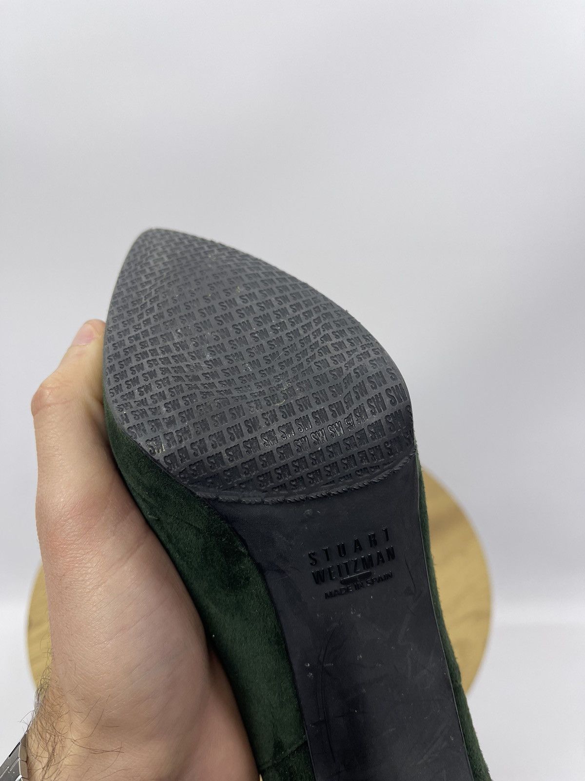 Stuart Weitzman Stuart Weitzman Green Leather Ankle Boots High Heel Size 37 Size US 7 / IT 37 - 7 Thumbnail