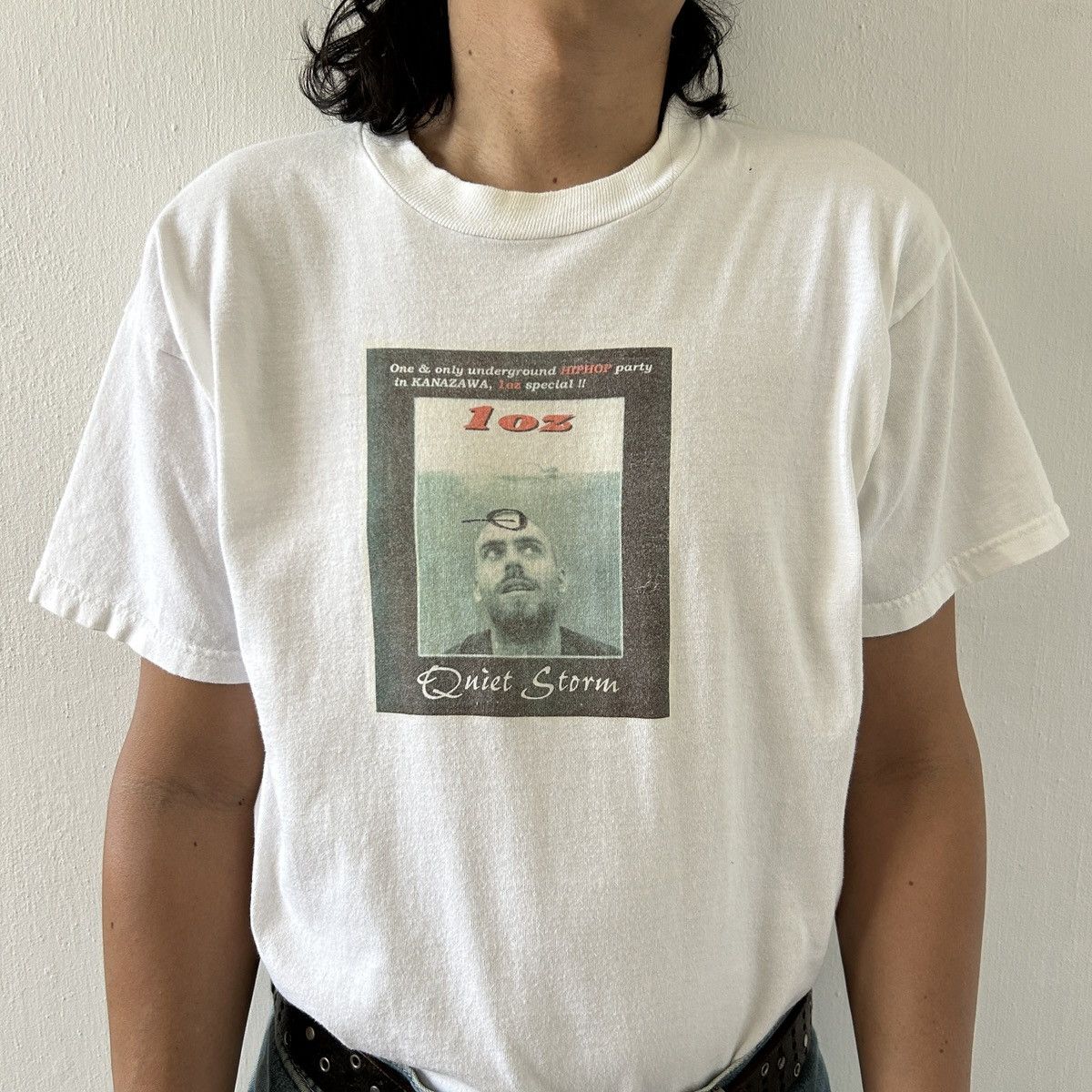 Vintage 1990s Quiet Storm DJ Show T-Shirt Size US M / EU 48-50 / 2 - 3 Thumbnail