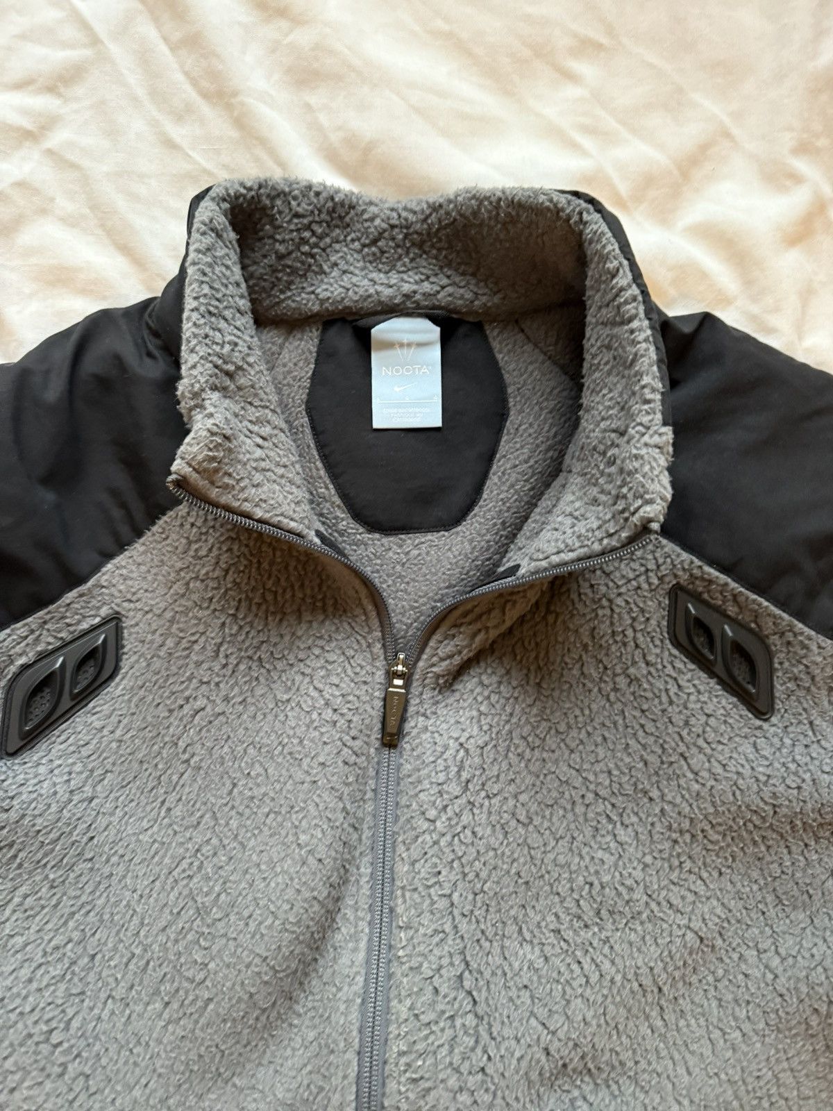 NIKE NOCTA TAHR SHERPA ZIP-UP JACKET