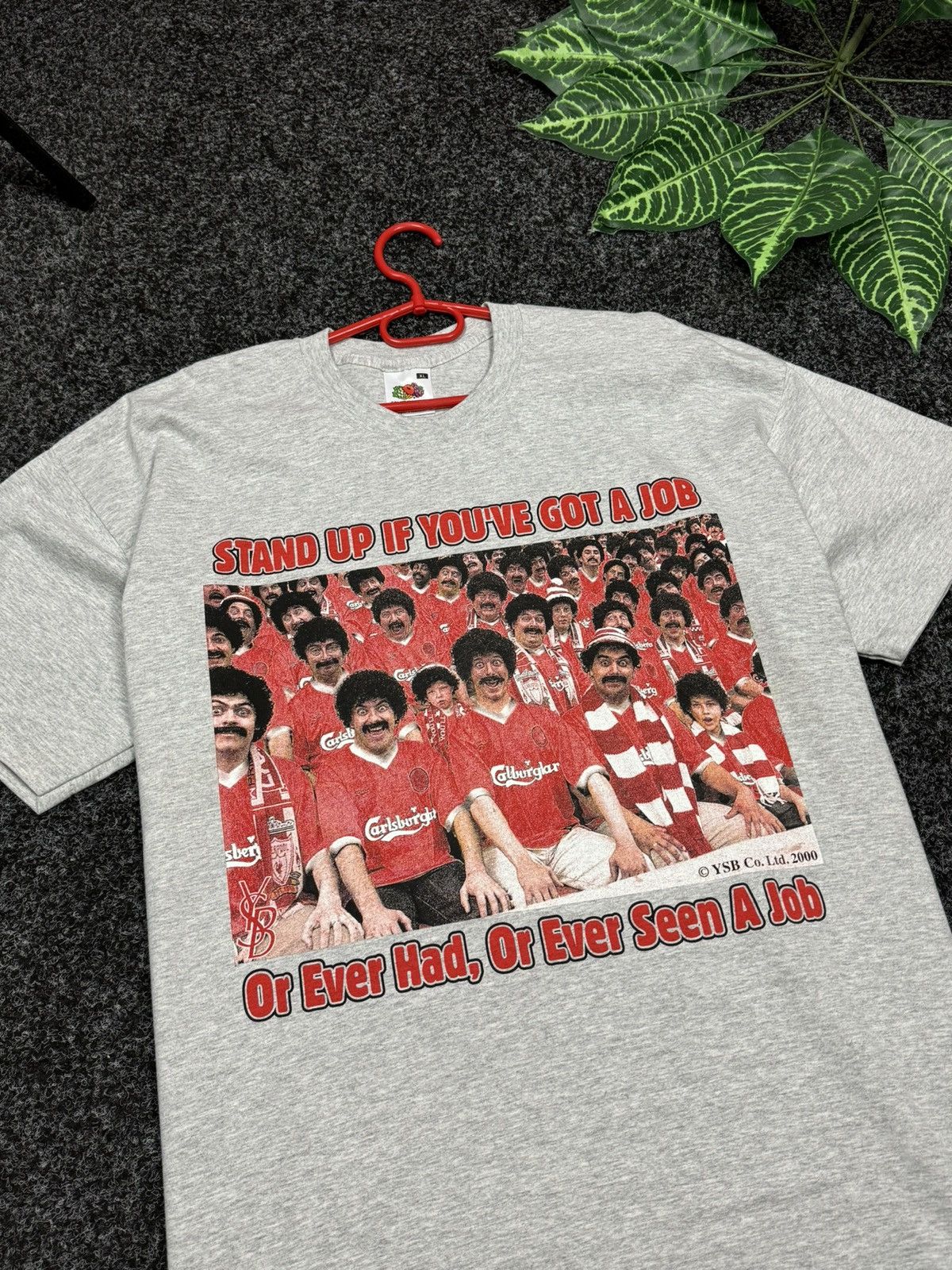 Vintage VINTAGE SHIRT 2000 WE 8 SCOUSERS STAND UP IF YOU HAVE A JOB Size US XL / EU 56 / 4 - 3 Thumbnail