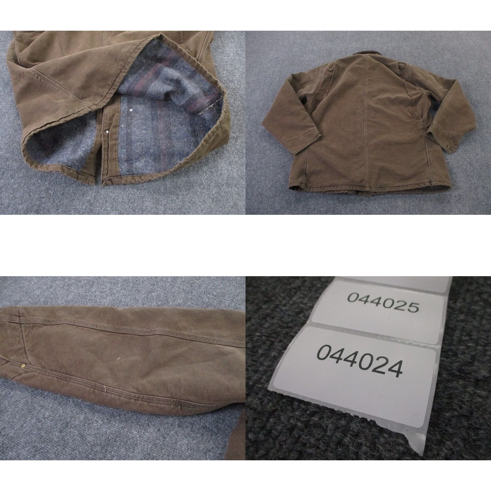 Carhartt VINTAGE Carhartt Jacket Mens XLT Brown Cotton Canvas Lined Acrylic Wind-Resistant Pockets Work Coat Size US XL / EU 56 / 4 - 9 Thumbnail