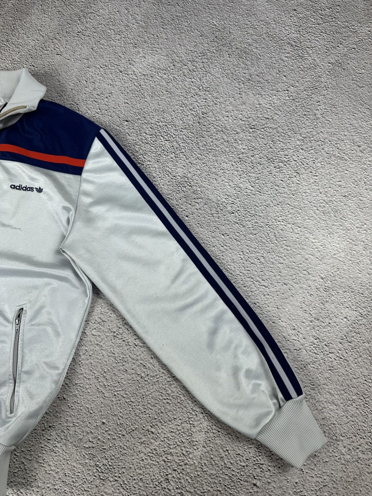 Adidas × Vintage Vintage Adidas Germany Olympic Zip Hoodie Soccer Jersey 90s Size US S / EU 44-46 / 1 - 5 Thumbnail