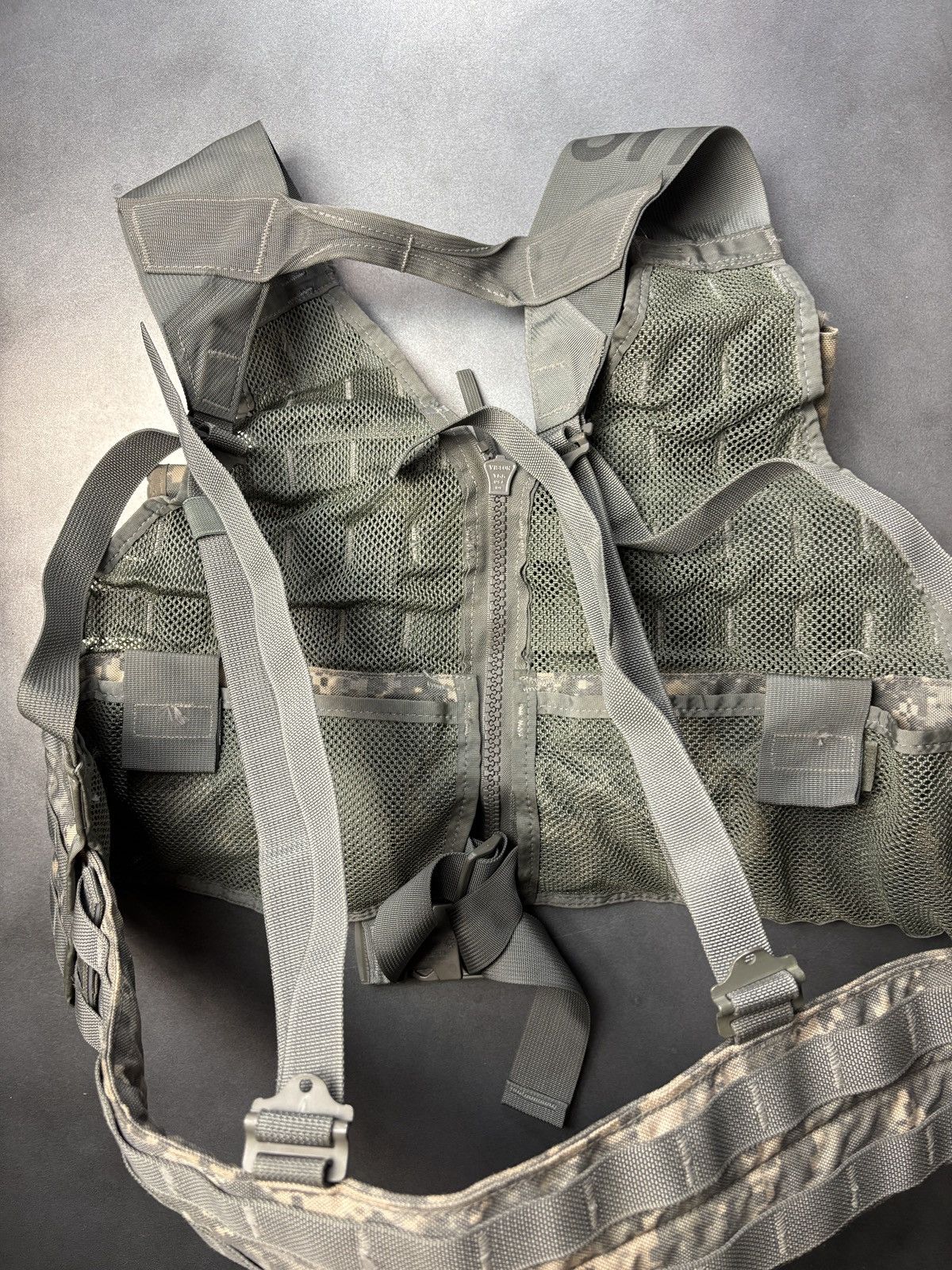 Vintage Vintage US Army Vest Digi Camo Ammo Vest Flak Tactical Cargo Size ONE SIZE - 11 Thumbnail