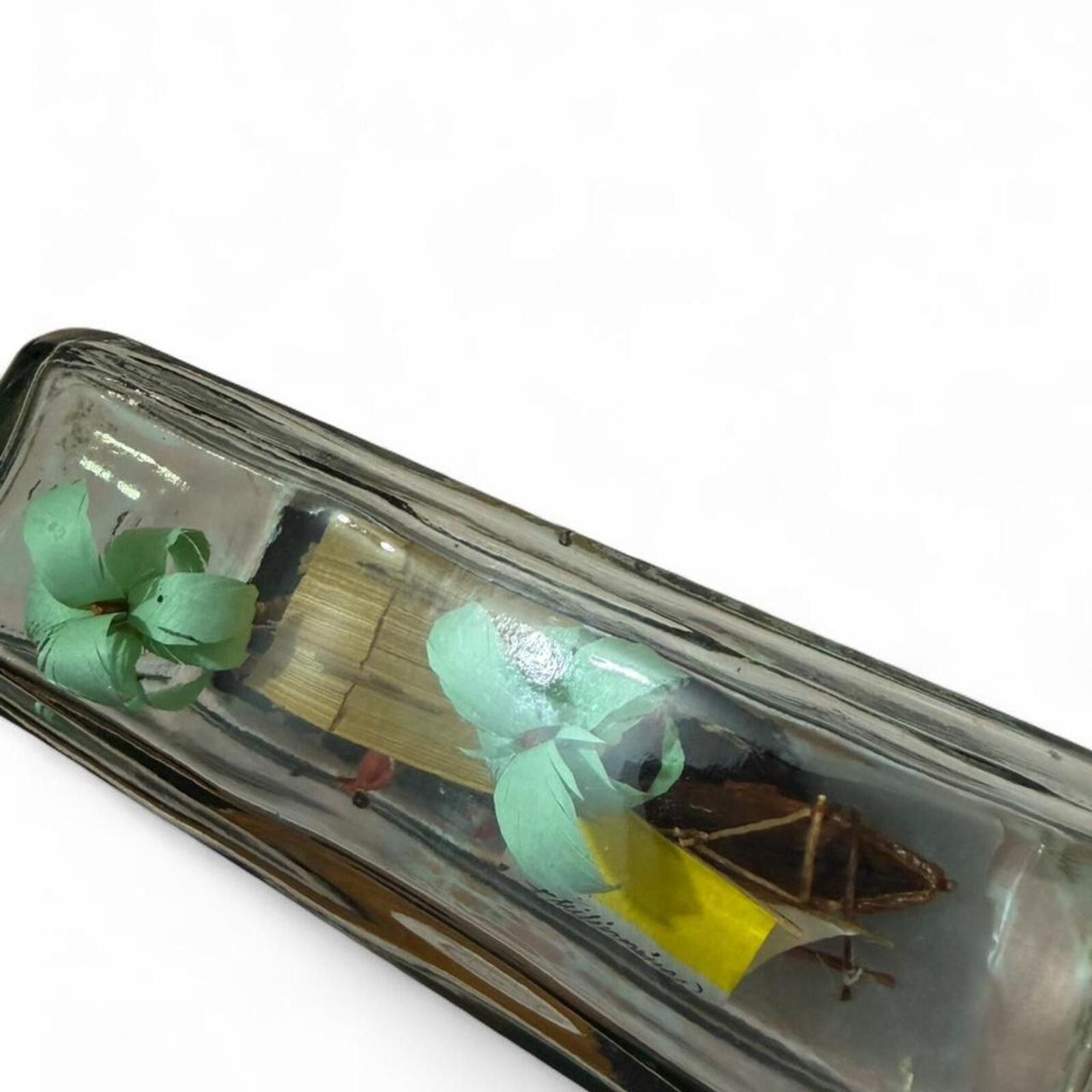 Other Vintage Philippines SHIP & FISHING HUT IN A BOTTLE of W & A Size ONE SIZE - 4 Thumbnail