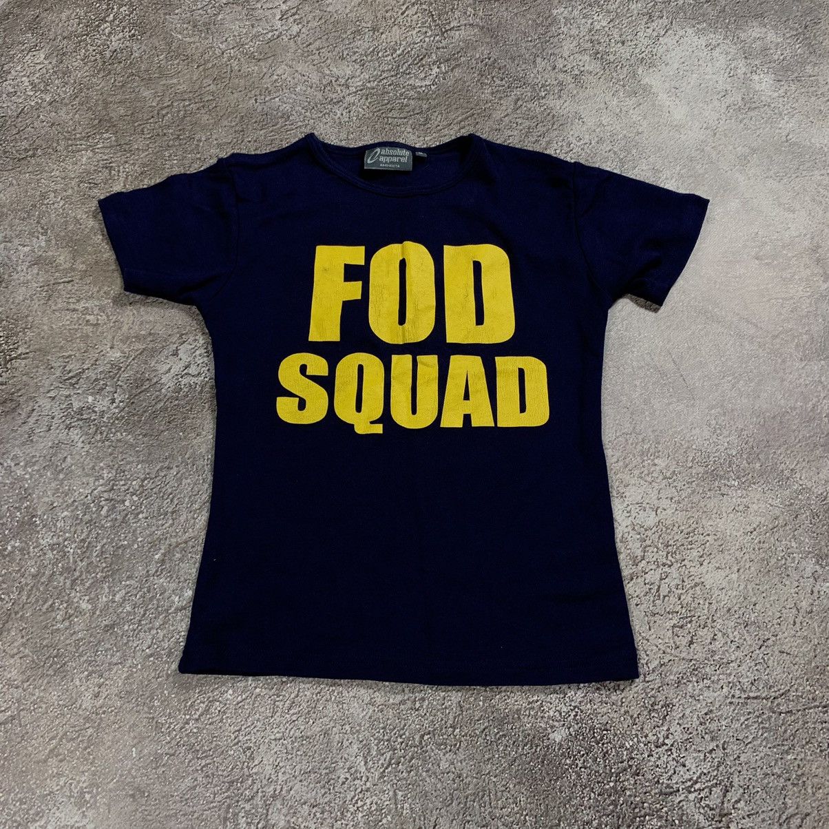 Vintage Vintage Y2K Graphic Tee FOD Squad Slogan Streetwear Slim M Size M / US 6-8 / IT 42-44 - 2 Thumbnail