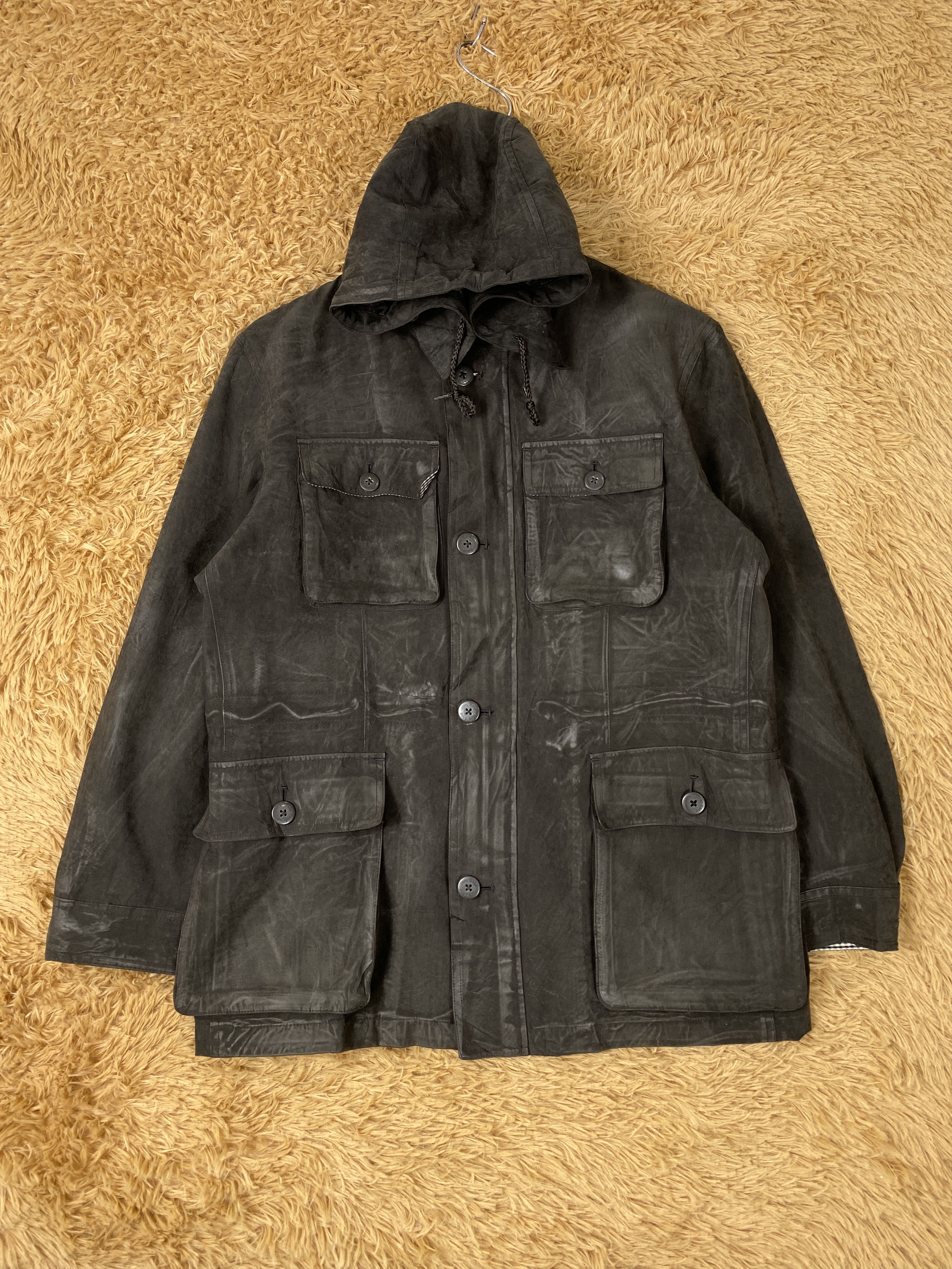 image of Vintage Troy Bros Hoodie Jacket in Black, Men's (Size XS)