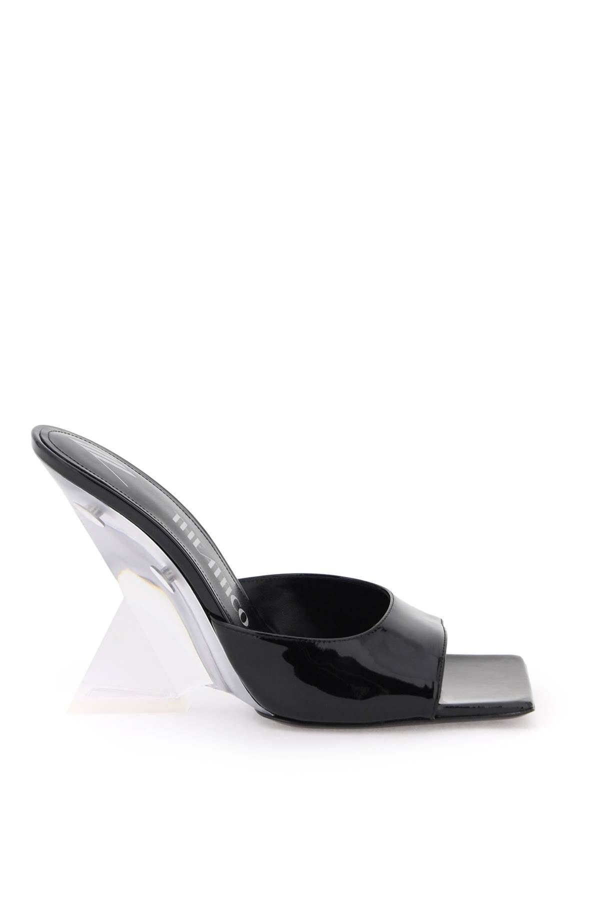 image of The Attico Cheope Mule Shoess Shoes in Black, Women's (Size 9)