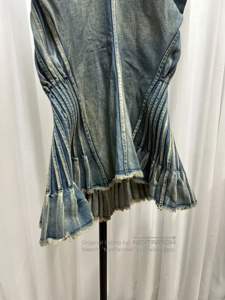 Junya Watanabe JUNYA WATANABE Denim mini dress Size S / US 4 / IT 40 - 5 Thumbnail