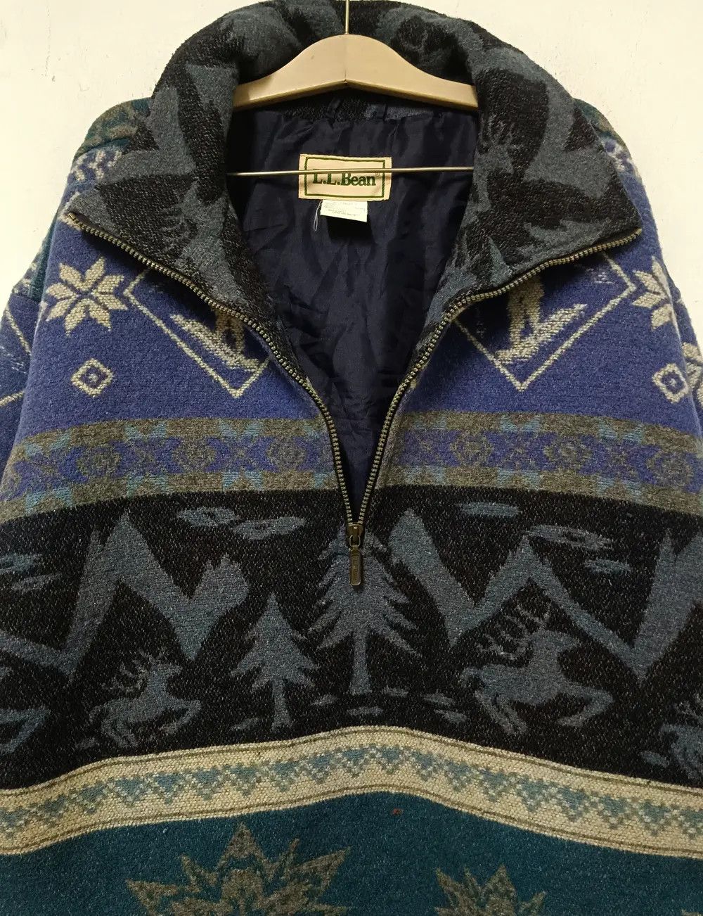 L.L. Bean Vintage LL Bean Ski Wool Navajo Size US L / EU 52-54 / 3 - 3 Thumbnail