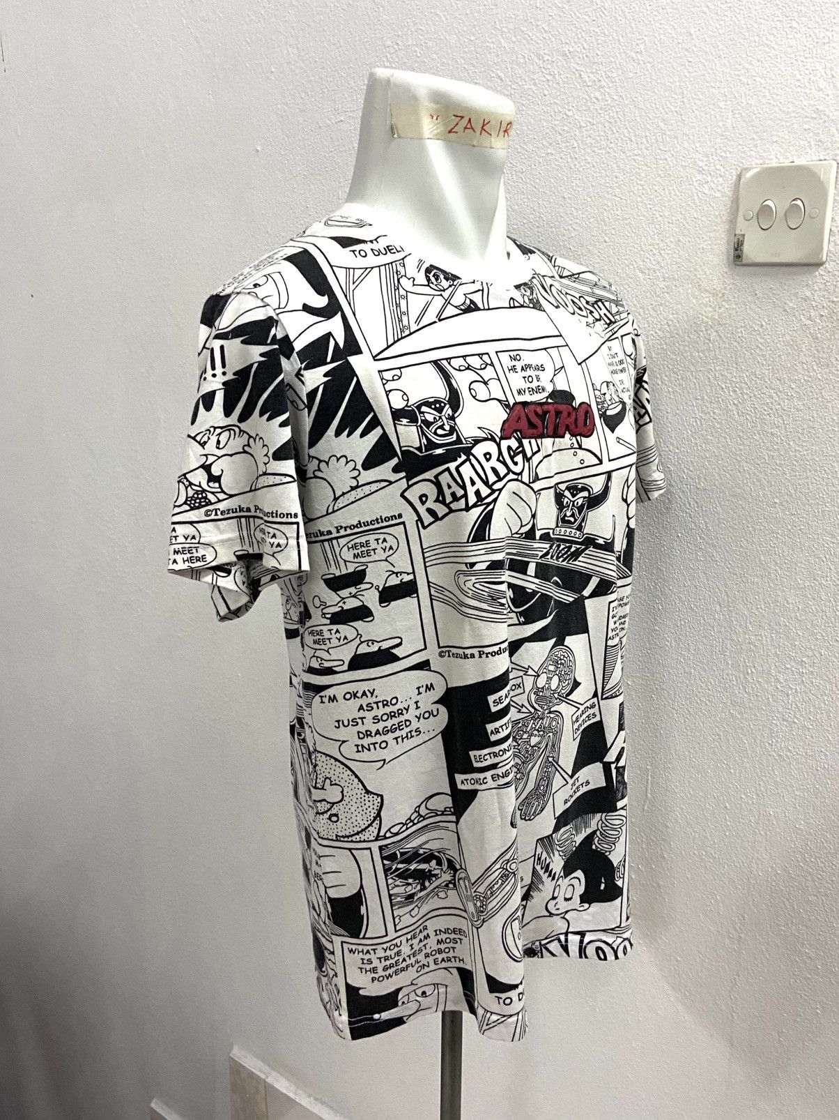 Anime ASTRO BOY ALL OVER PRINT TEE Size US M / EU 48-50 / 2 - 4 Thumbnail