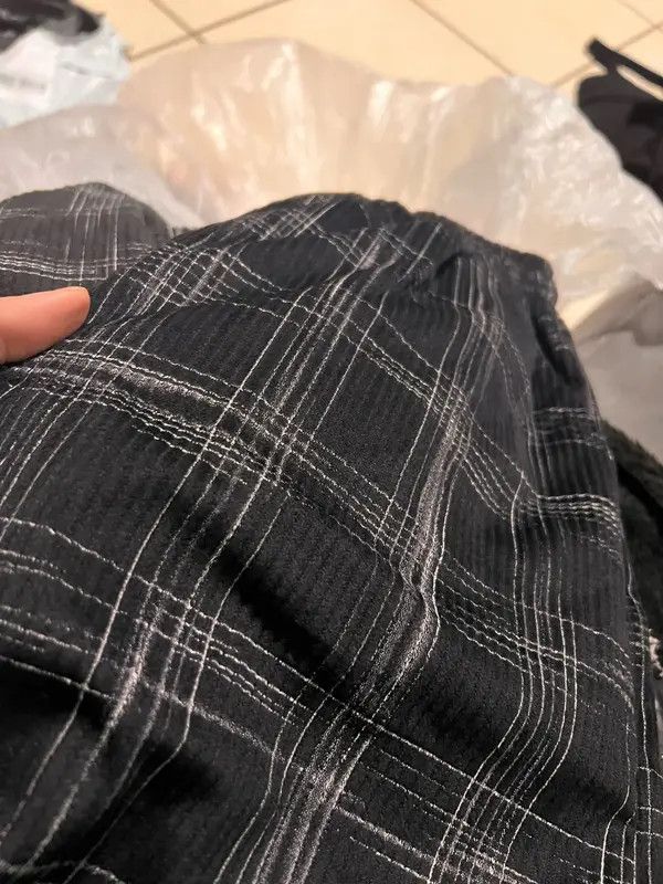 VIBE Corduroy Vintage Plaid Pants Men Streetwear Size US 34 / EU 50 - 5 Thumbnail