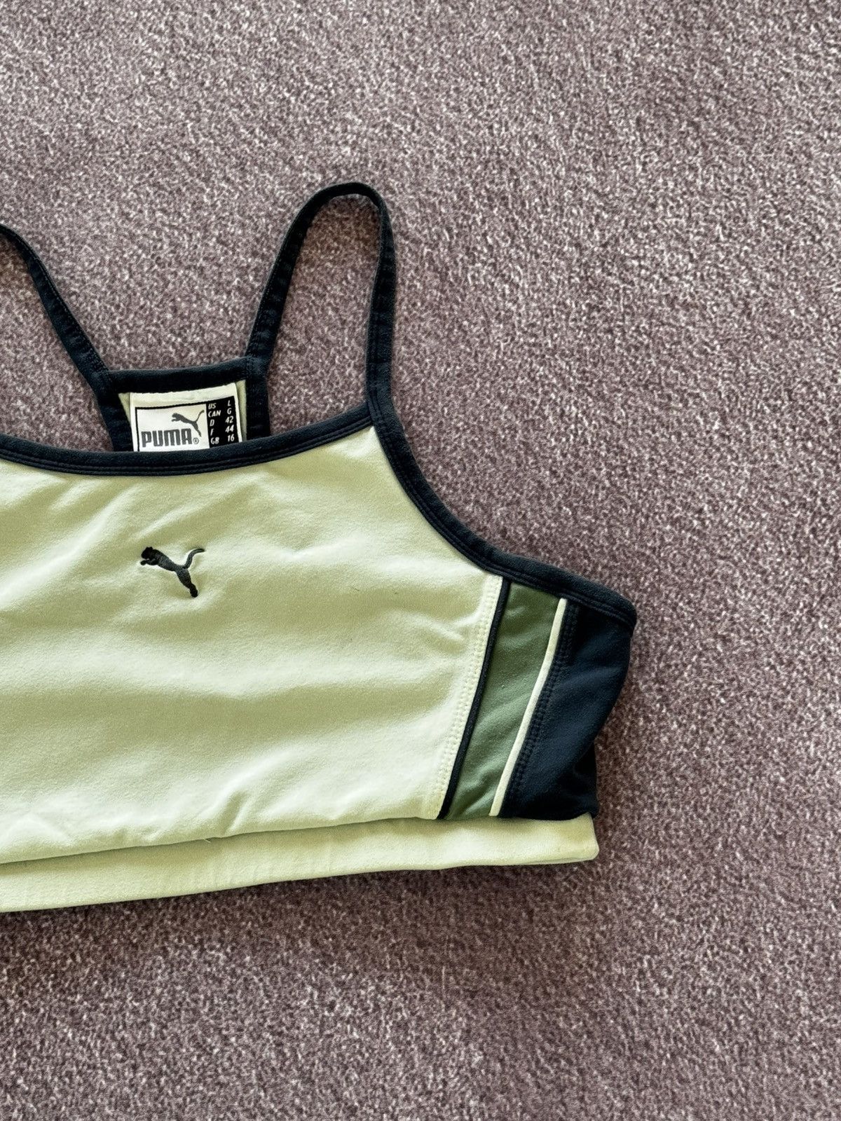 Puma Vintage Puma 00s Aesthetic Unique Crop Top Size L / US 10 / IT 46 - 4 Thumbnail