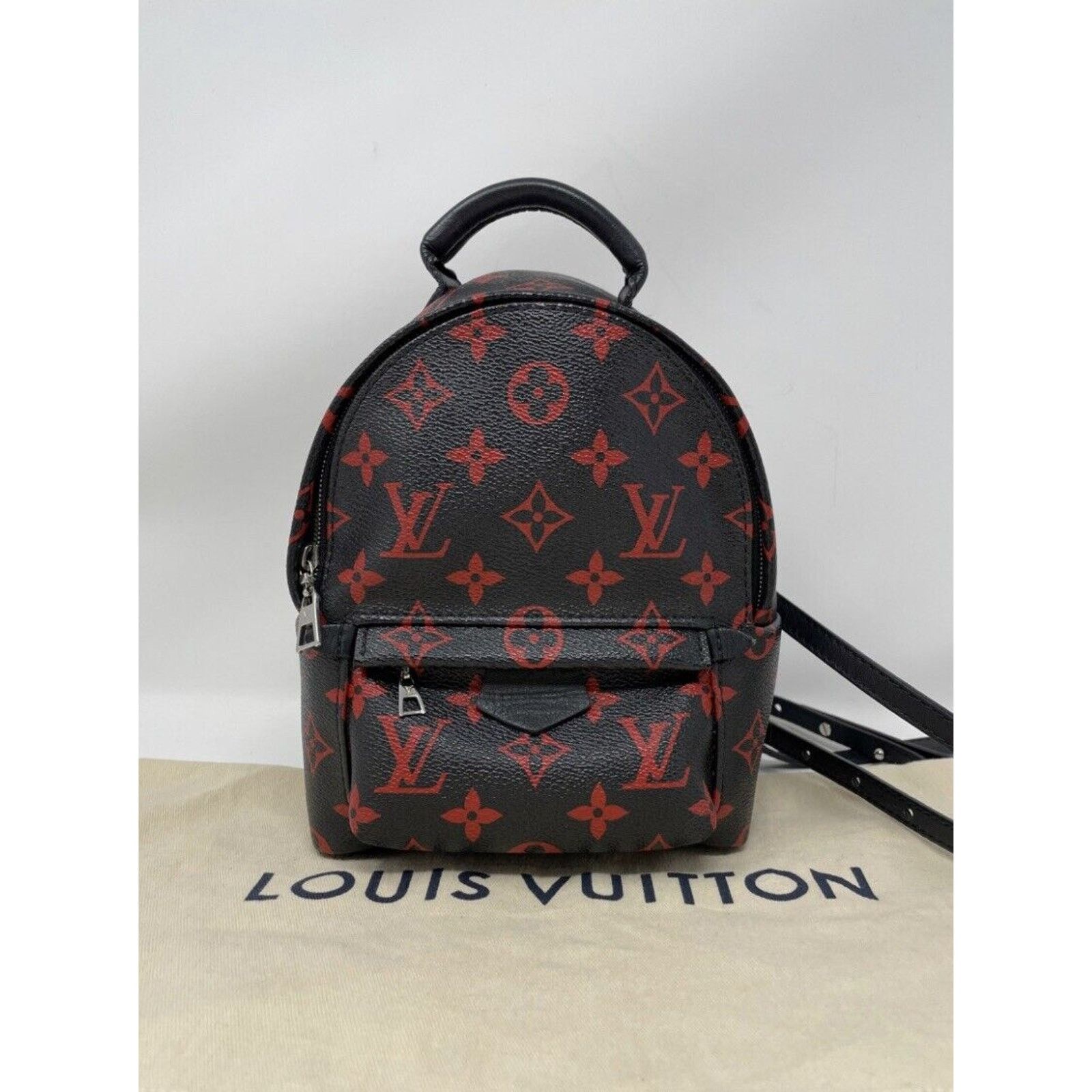 Louis Vuitton Louis Vuitton Mini Palm Springs Infrarouge Red LV’s Limited Size ONE SIZE - 3 Thumbnail