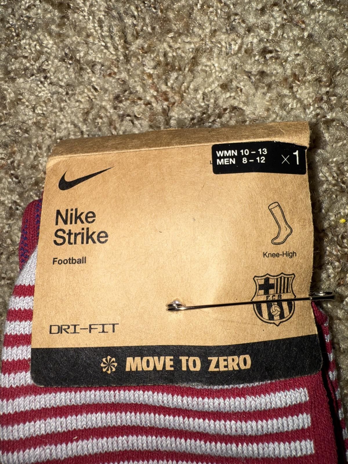 Nike Nike Men’s F.C. Barcelona Strike Home Knee-high Football Socks Size ONE SIZE - 4 Thumbnail