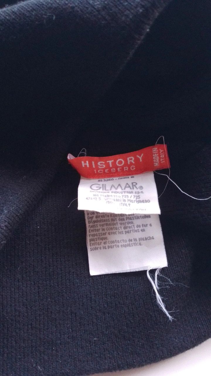 Iceberg Vintage 2000 Iceberg History Beanie Hat OSFA Size ONE SIZE - 3 Thumbnail