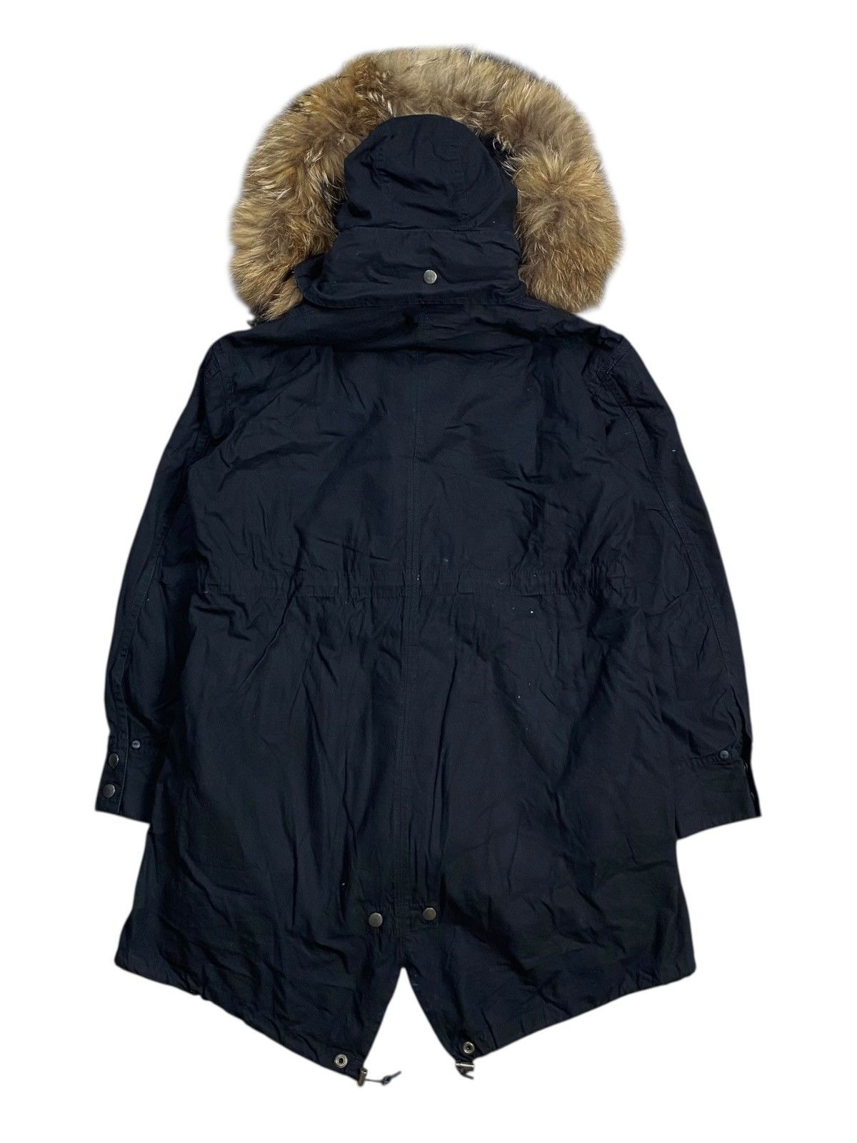GOA 2000s GOA - Apocalypse Style Fur Hoodie Parka Jacket Size US M / EU 48-50 / 2 - 3 Thumbnail