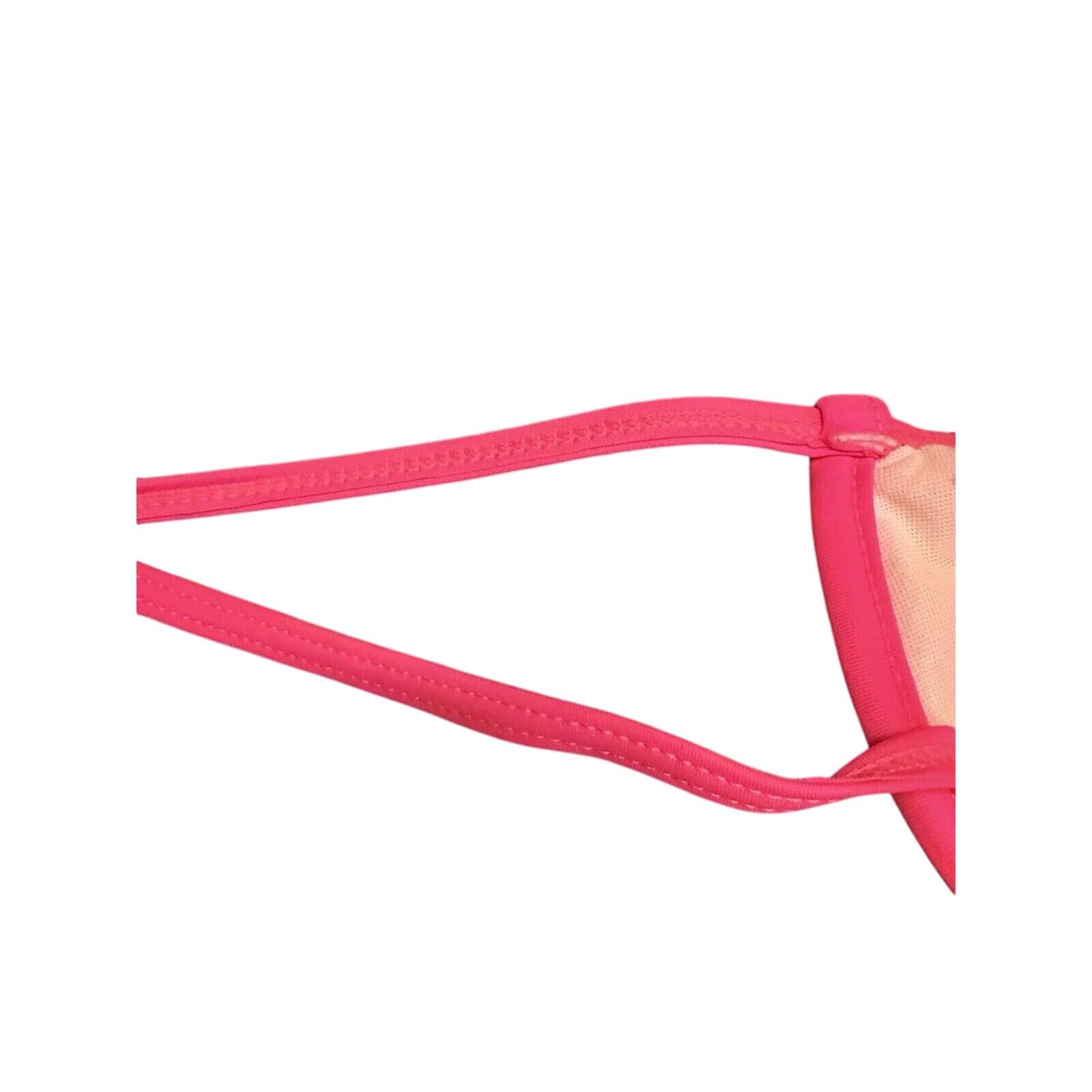 Shein SHEIN Waffle Knit Hot Pink Bikini Size Medium Size M / US 6-8 / IT 42-44 - 4 Thumbnail