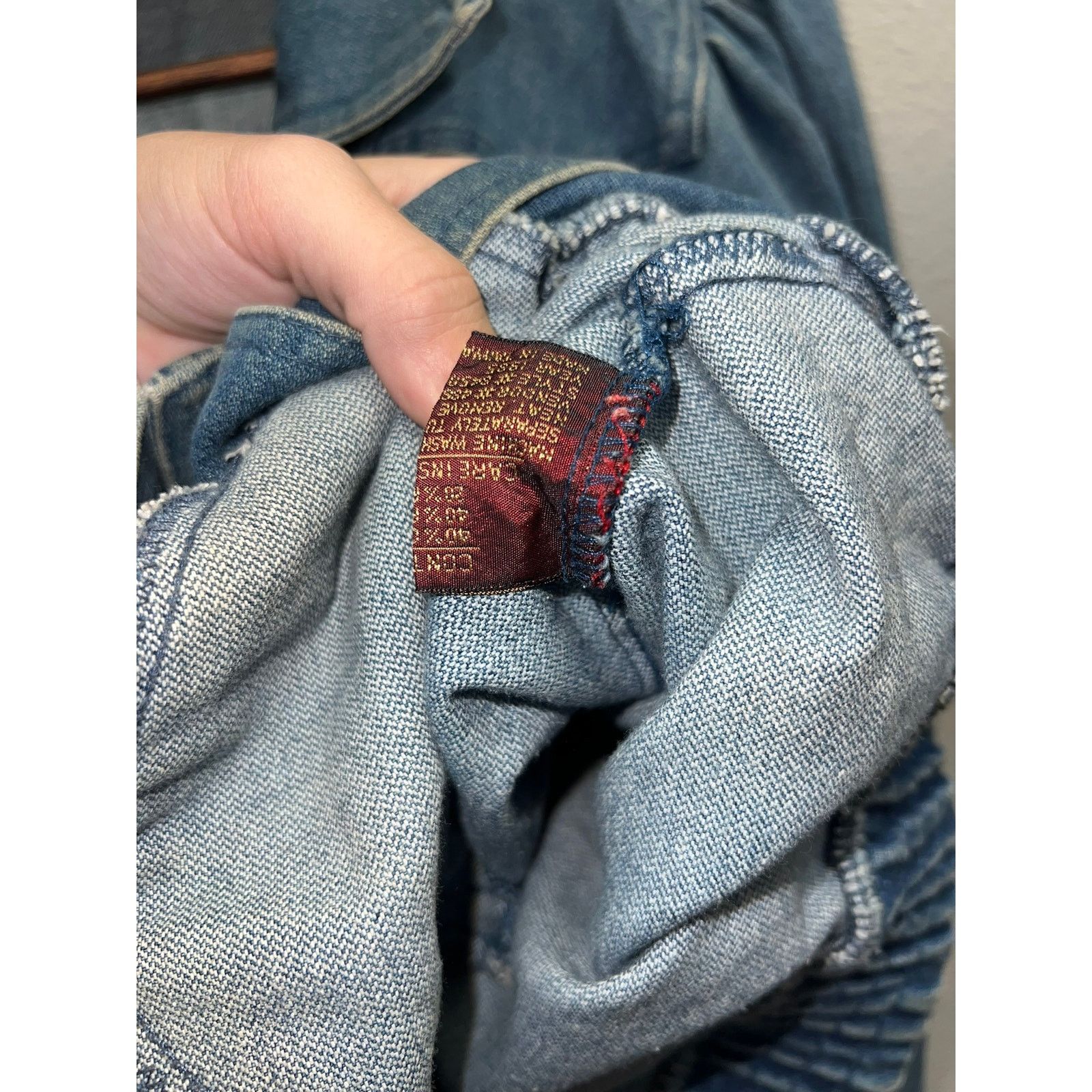 Vintage Womens Vintage Sergio Valente Denim Jacket Button Up 90s l Size L / US 10 / IT 46 - 8 Thumbnail