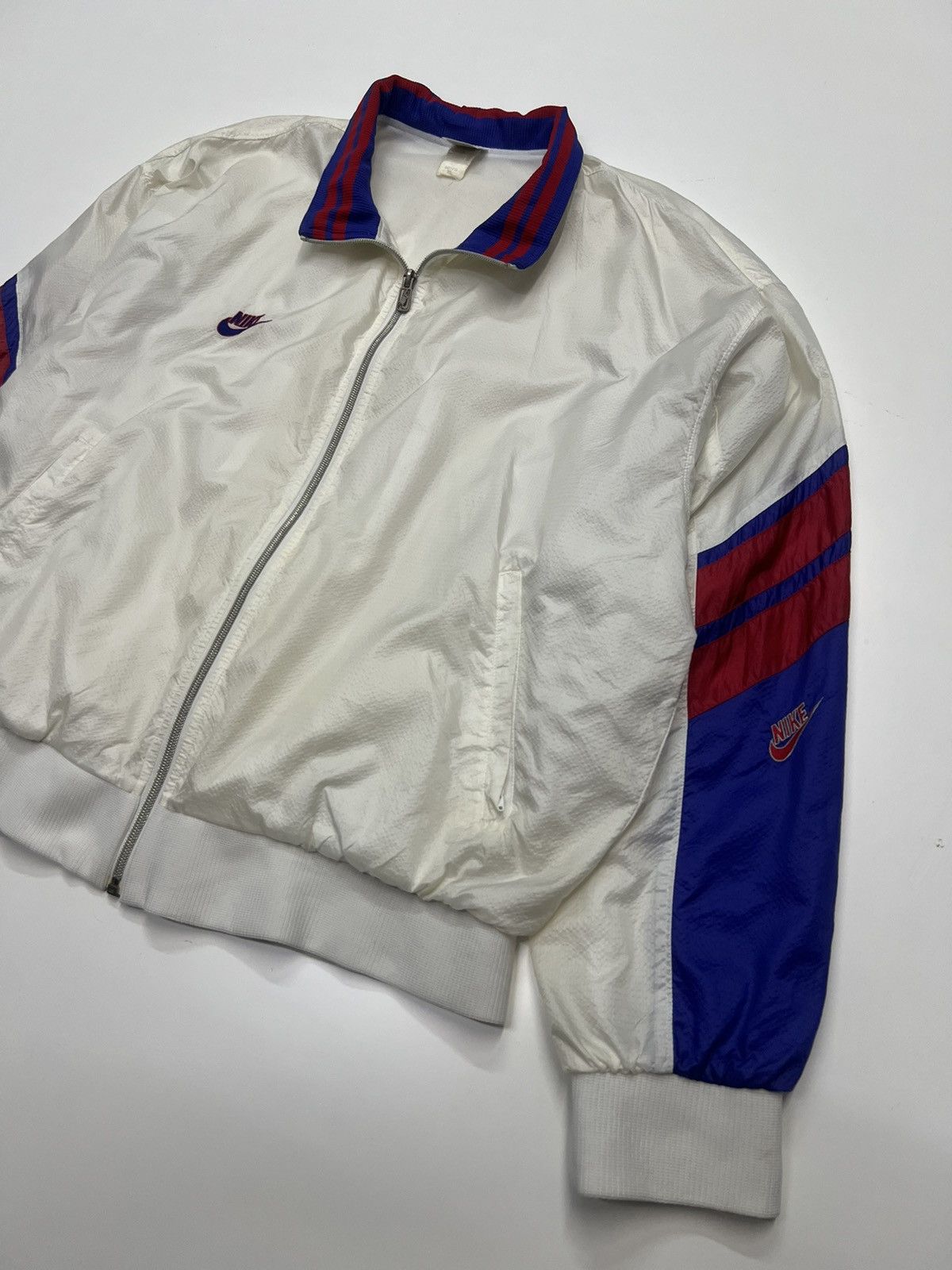 Vintage VINTAGE NIKE ZIPPER JACKET Size US XL / EU 56 / 4 - 3 Thumbnail
