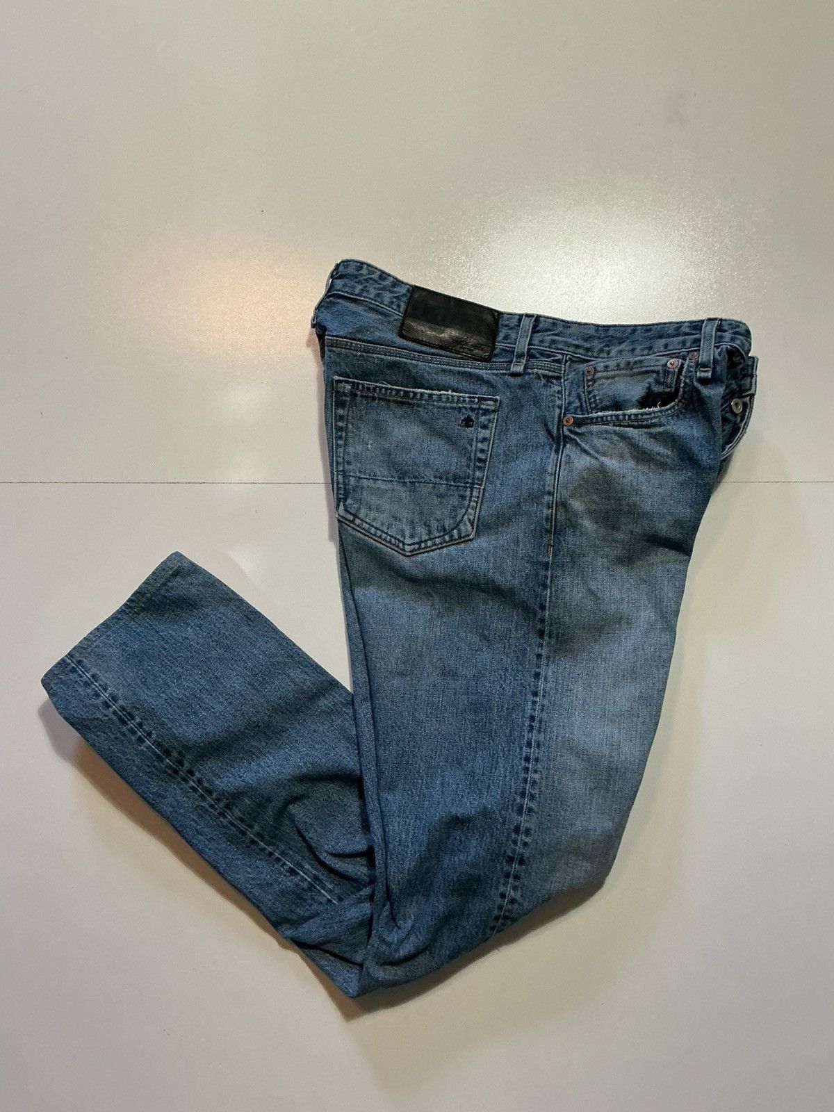 Rag & Bone $228 Rag & Bone New York Fit 2 Button Fly Denim Jeans Size US 34 / EU 50 - 2 Thumbnail