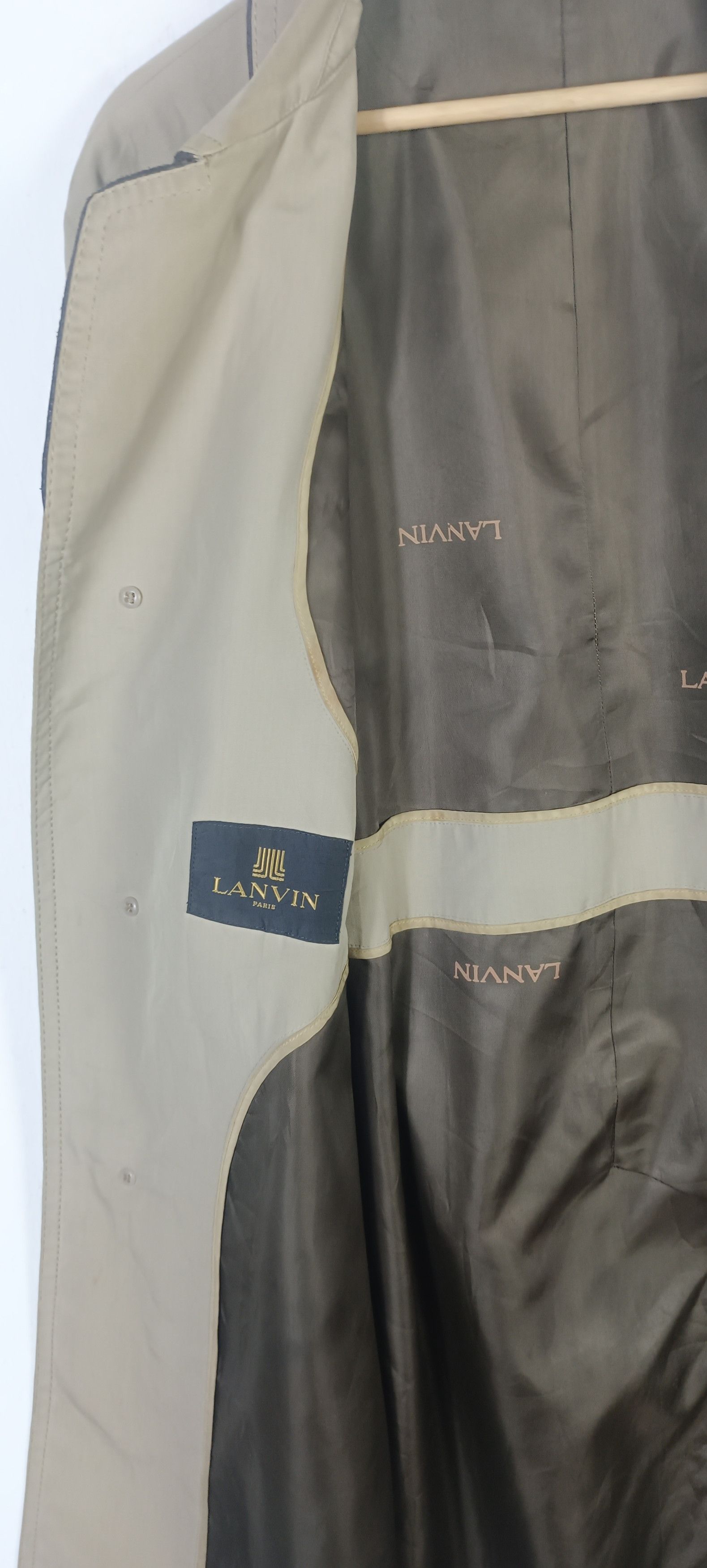 Lanvin Vintage🔥 LANVIN Paris Trench Coat Size US M / EU 48-50 / 2 - 8 Thumbnail