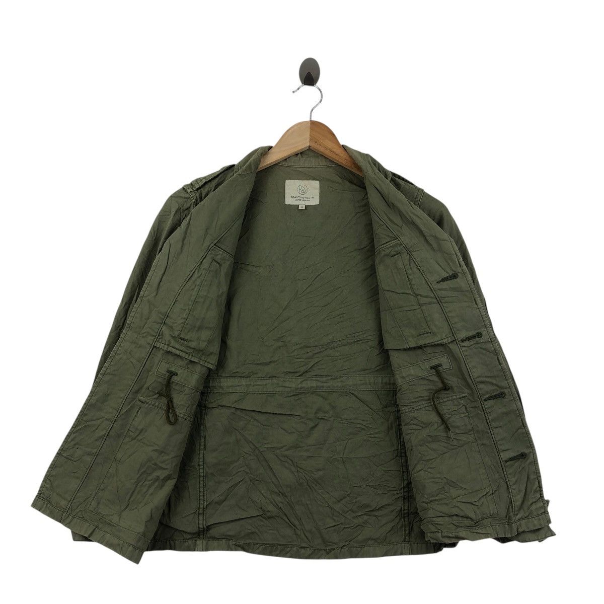 United Arrows UNITED ARROWS Beauty And Youth Parkas Army Outdoor Jacket Size US S / EU 44-46 / 1 - 5 Thumbnail