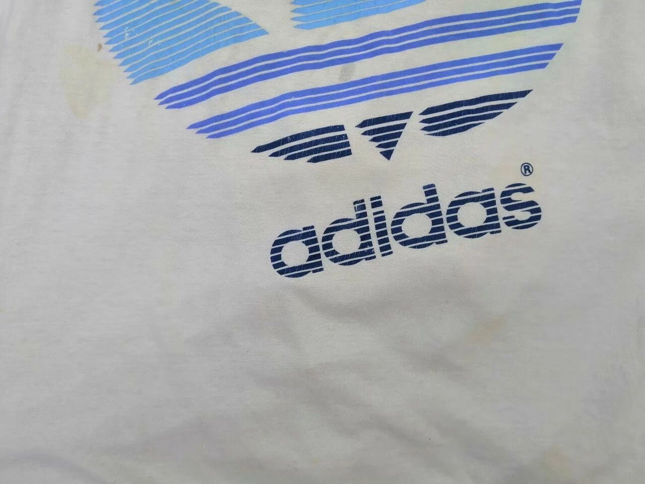 Adidas vintage 90s adidas originals trefoil t shirt 5050 Size US XXL / EU 58 / 5 - 9 Thumbnail