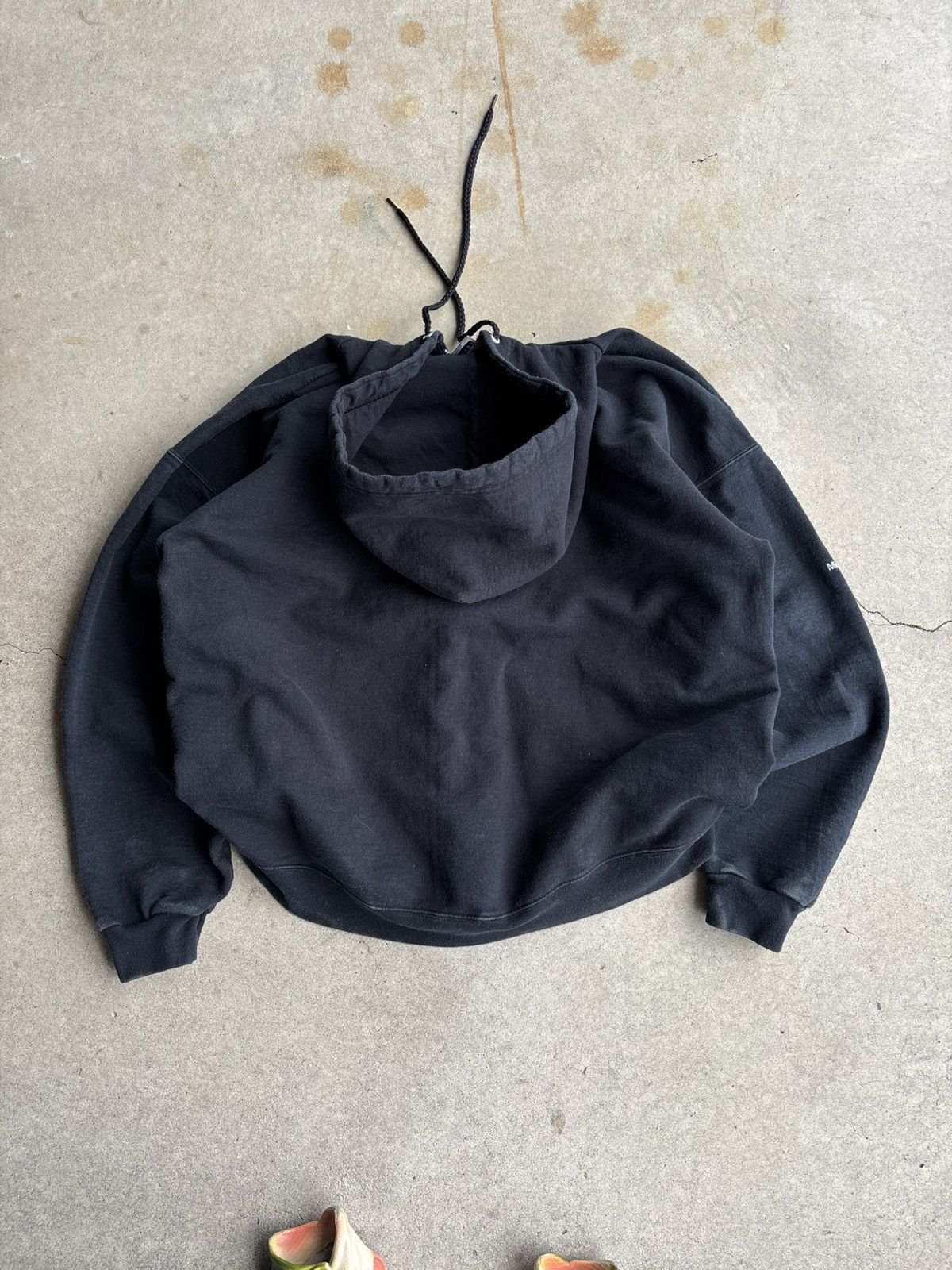 Microsoft × Vintage Crazy 90s Microsoft Bing Faded Black Classic Logo Hoodie Size US L / EU 52-54 / 3 - 2 Thumbnail