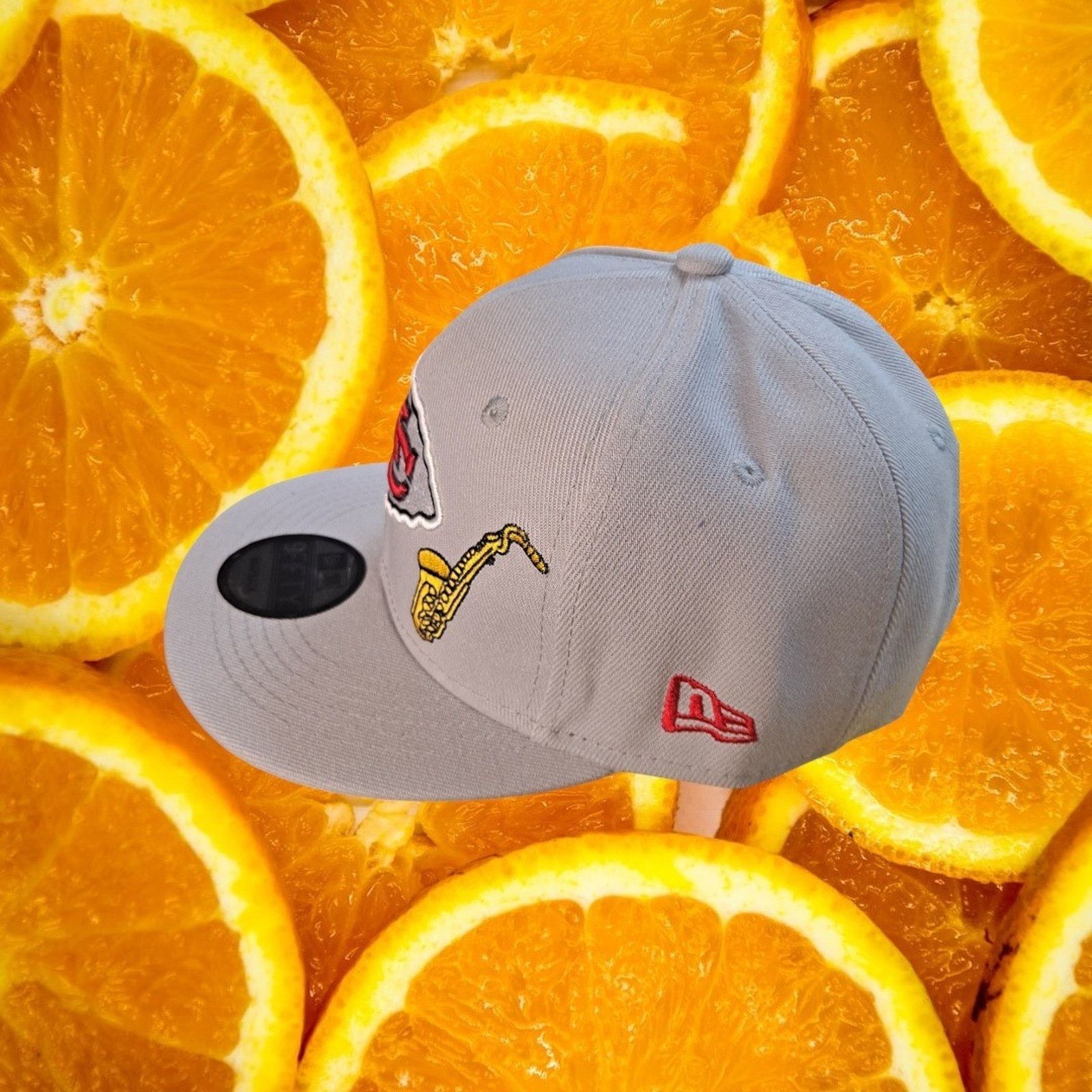 New Era New Era Kansas City Chiefs NFL Gray Snapback Hat Saxophone Size ONE SIZE - 3 Thumbnail