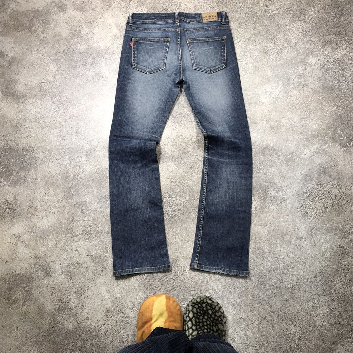 Vintage Vintage 90s Faded Distressed Baggy Jeans Grunge Skate 28 Size 28" / US 6 / IT 42 - 3 Thumbnail