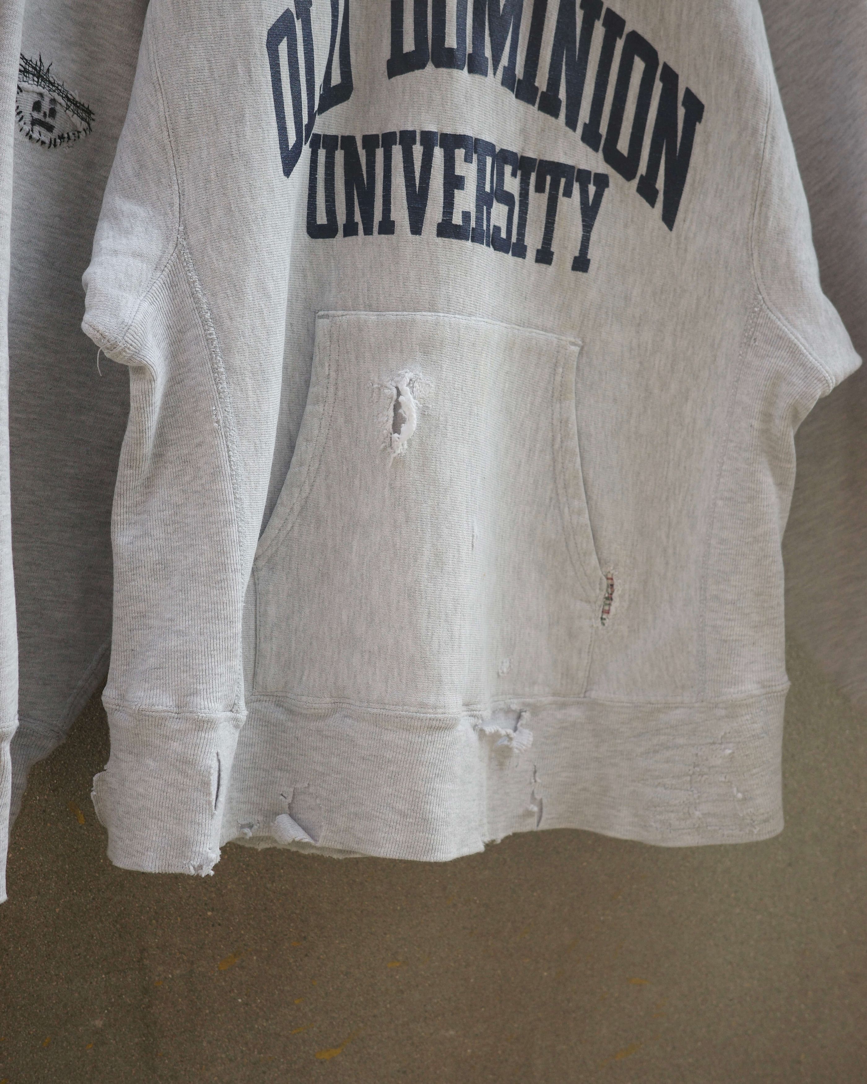 Champion 80's Champion Reverse Weave Sashiko Hoodie Size US M / EU 48-50 / 2 - 5 Thumbnail