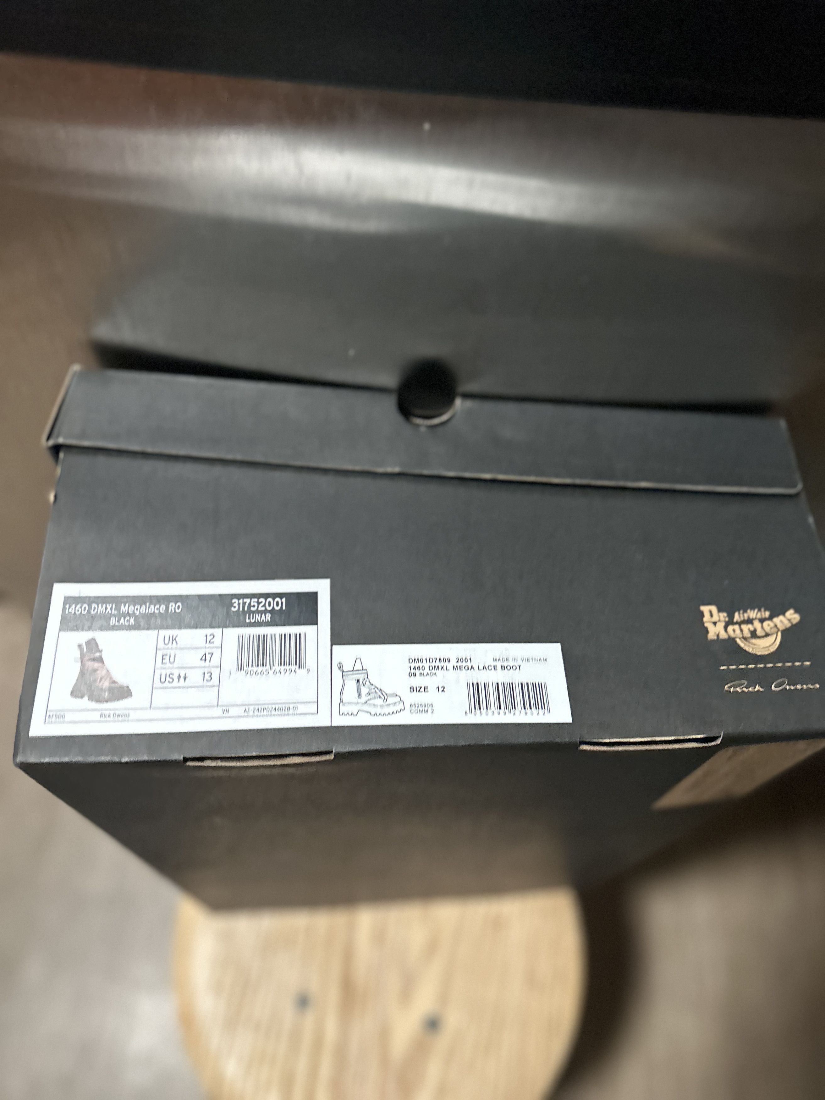 Dr. Martens × Rick Owens Rick Owens Dr Martens 1460 DMXL Mega Lace Boot Size US 13 / EU 46 - 11 Thumbnail