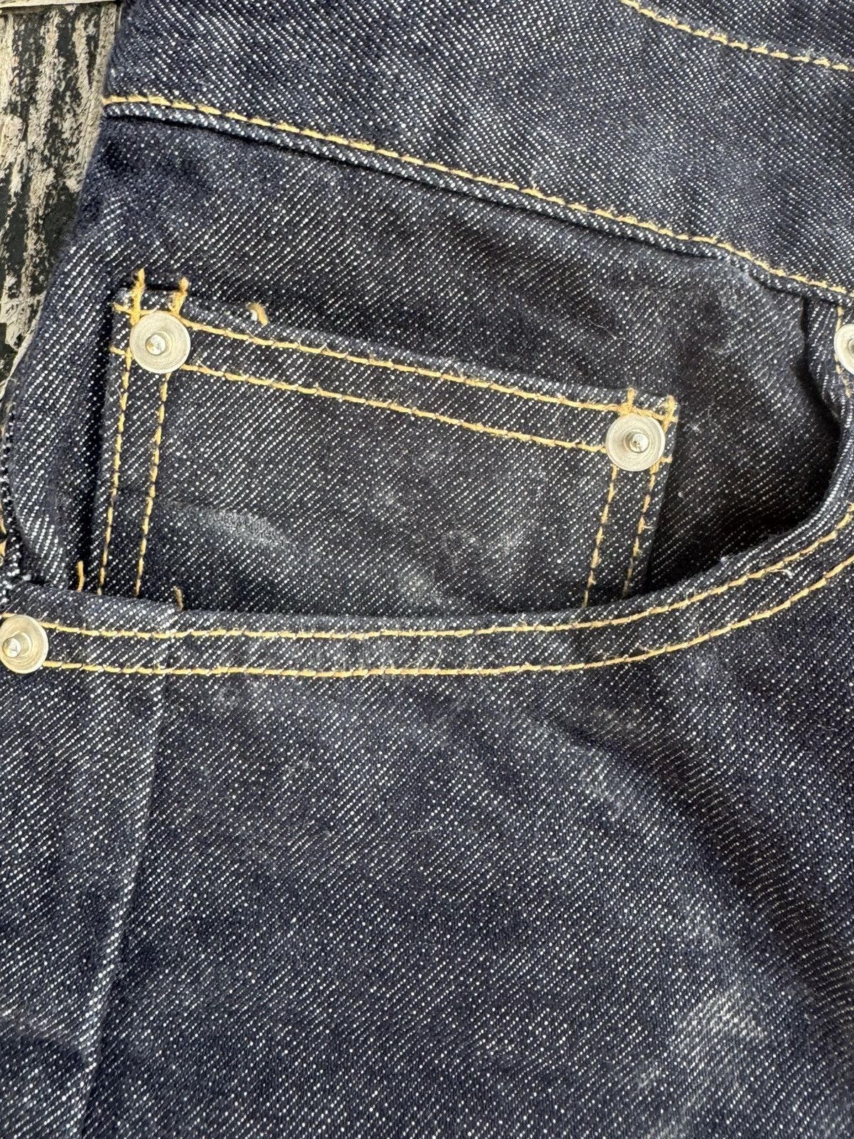 Other Estudio Niksen BALLOW class 9 factory raw denim Size US 30 / EU 46 - 6 Thumbnail