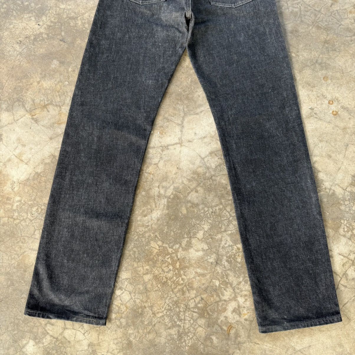 Levi's Vintage Clothing W33x34 Vintage 98' Levi's 501 Black Denim Jean Pants Size US 33 - 12 Thumbnail