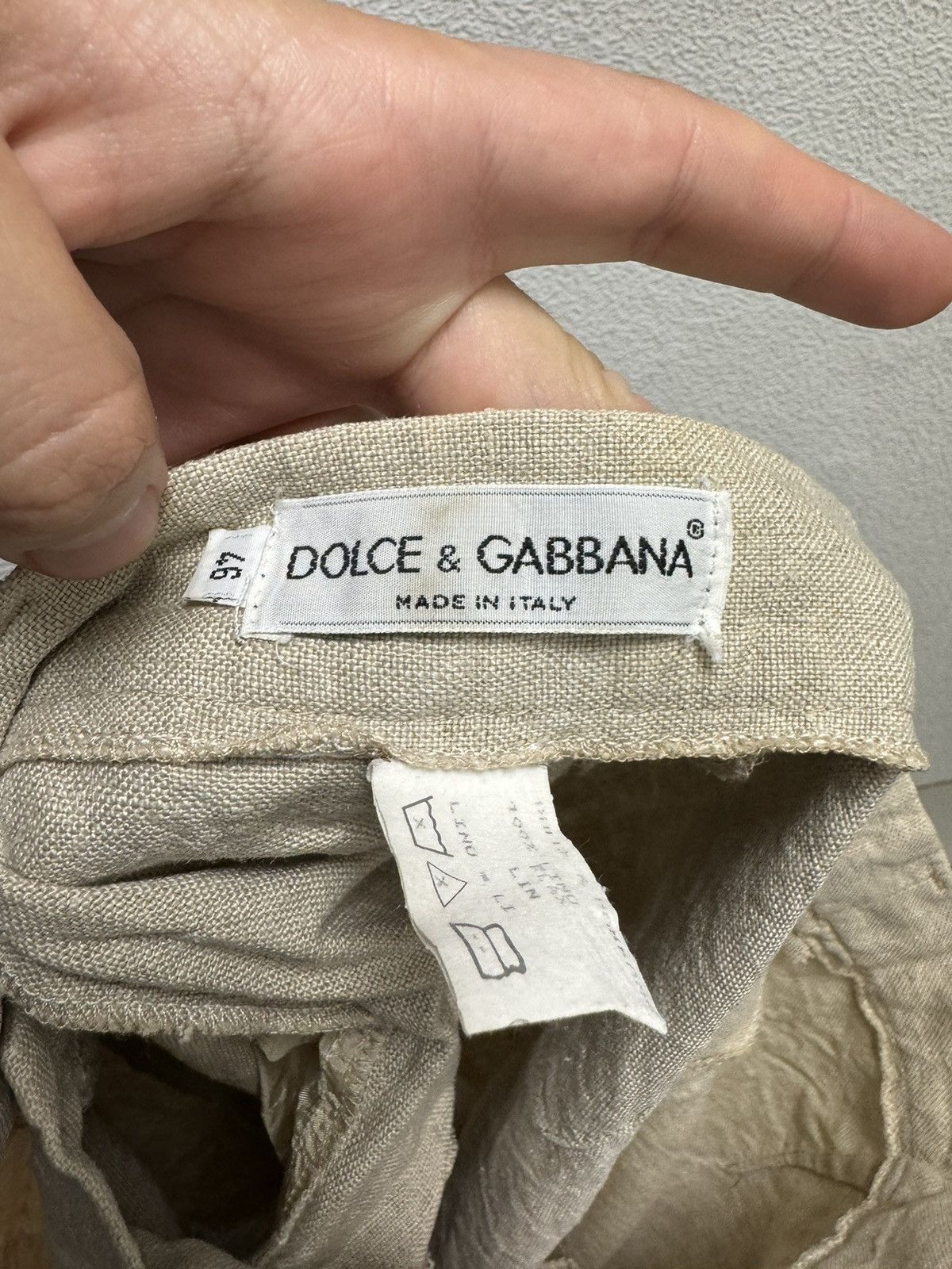 Dolce & Gabbana Dolce and Gabbana D&G casual pants 30 size , tag 36 sz Size US 30 / EU 46 - 14 Thumbnail