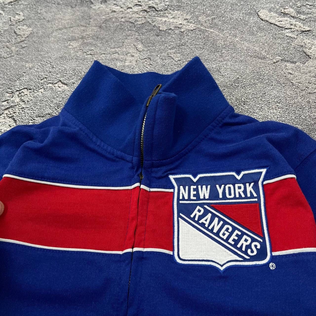 Vintage NHL New York Rangers Mitchell & Ness Full Zip Track Top Size US M / EU 48-50 / 2 - 4 Thumbnail