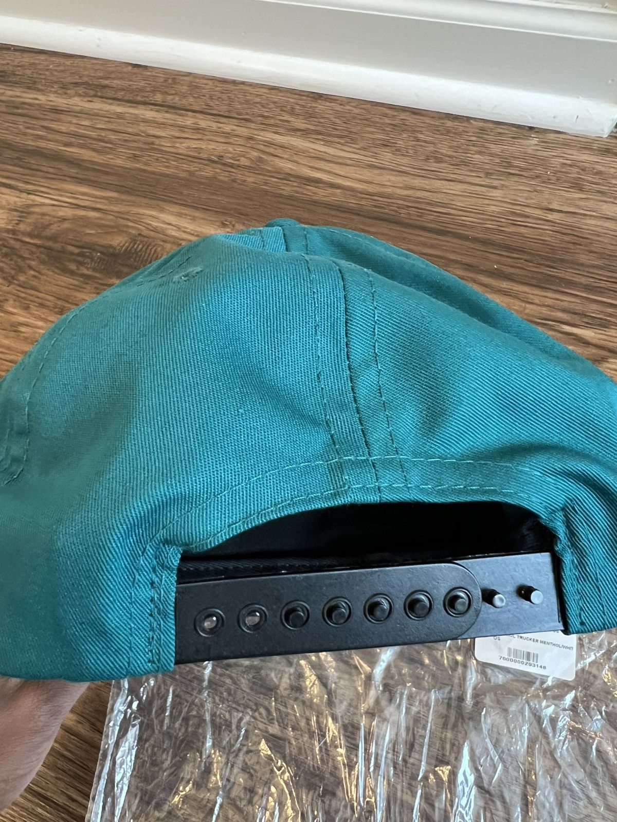 Rhude Rhude Menthol Crest Trucker Hat Size ONE SIZE - 4 Thumbnail