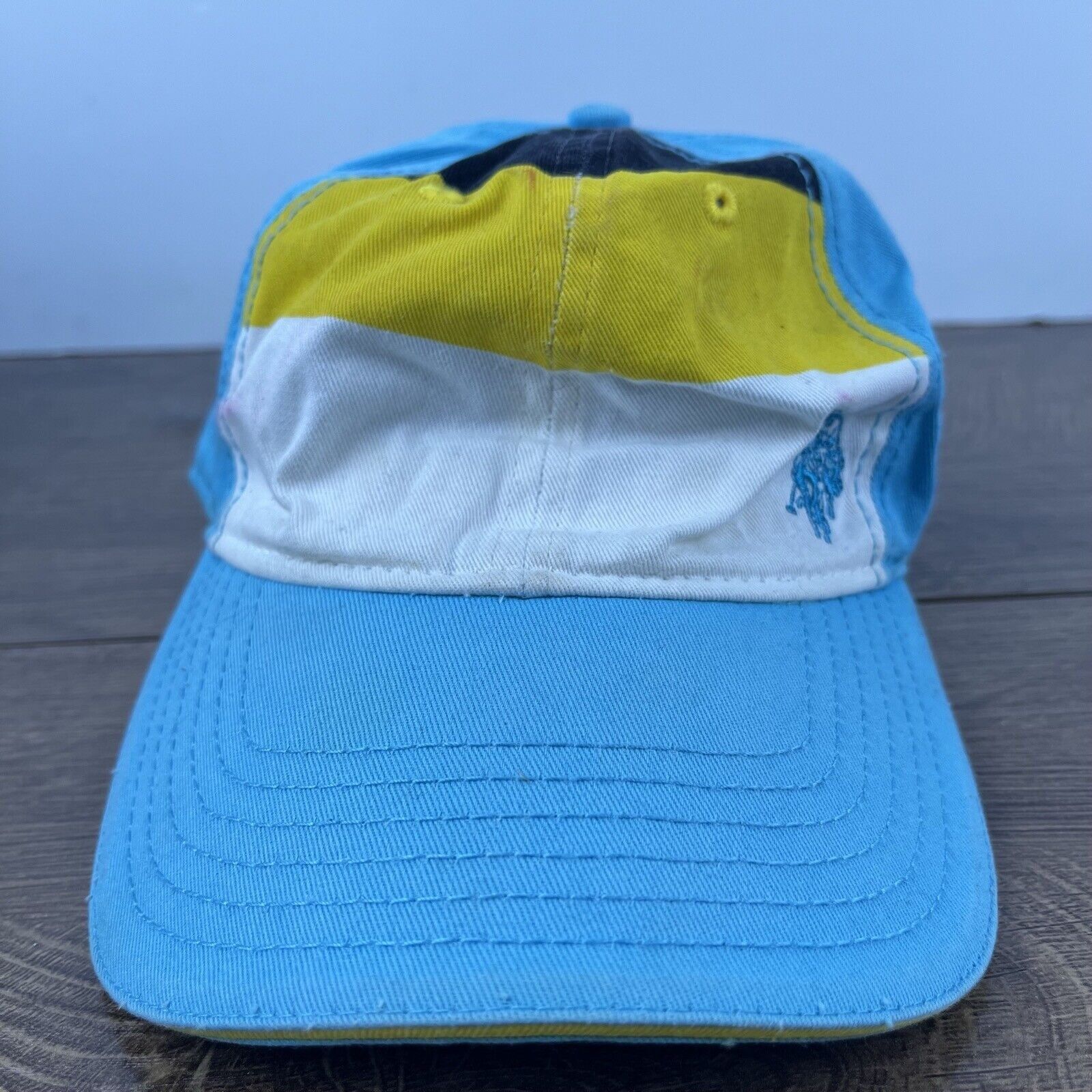 Other US Polo Assn. Hat Yellow Light Blue Adjustable Hat Blue Adul Size ONE SIZE - 1 Thumbnail