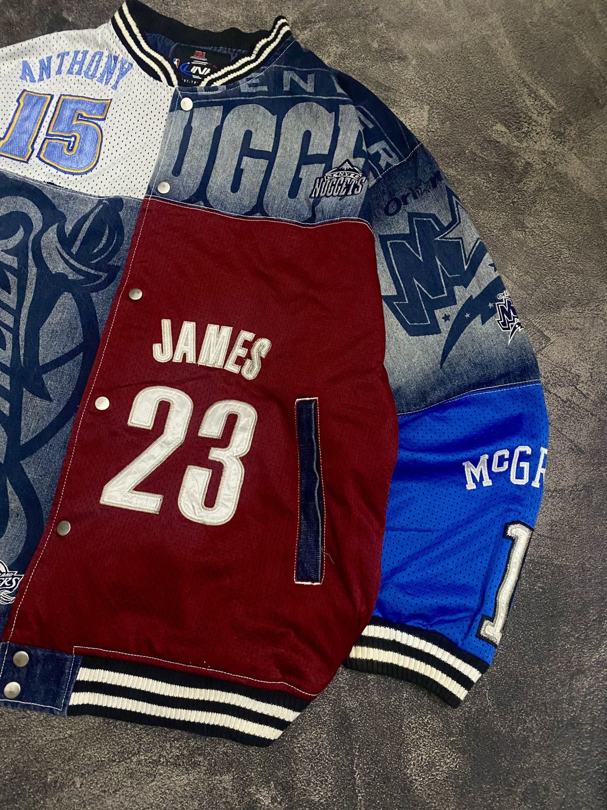 NBA × Vintage NBA Lebron James Multi Team patch Size US XL / EU 56 / 4 - 3 Thumbnail