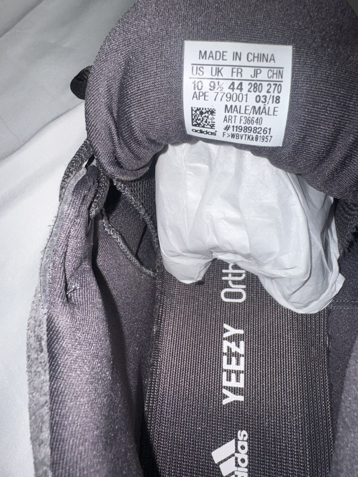 Yeezy adidas Yeezy 500 'Utility black’ Size US 10 / EU 43 - 6 Thumbnail