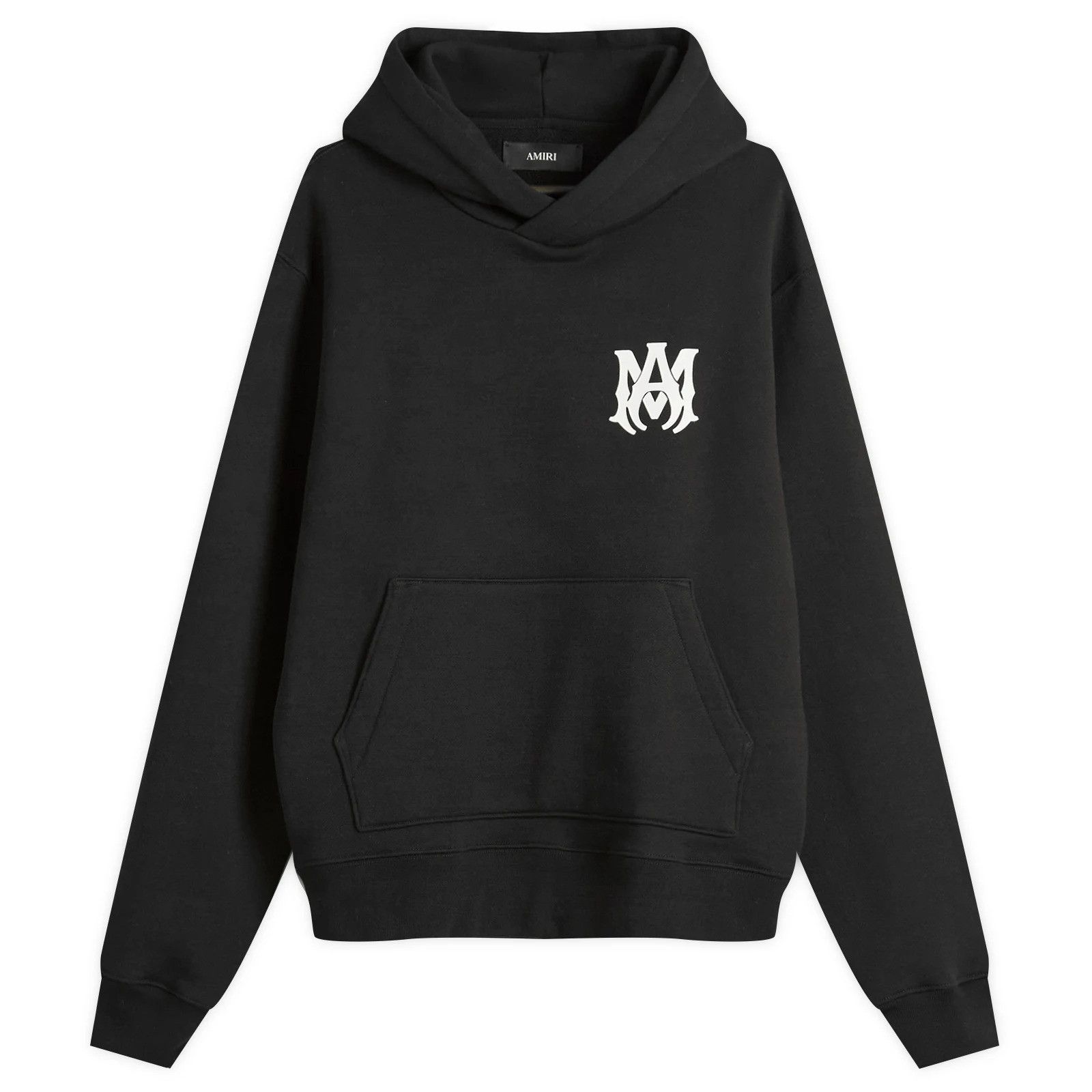 （残りわずか）AMIRI MA QUAD クリスタルジップフーディー MA QUAD CRYSTAL ZIP HOODIE - Black | AMIRI