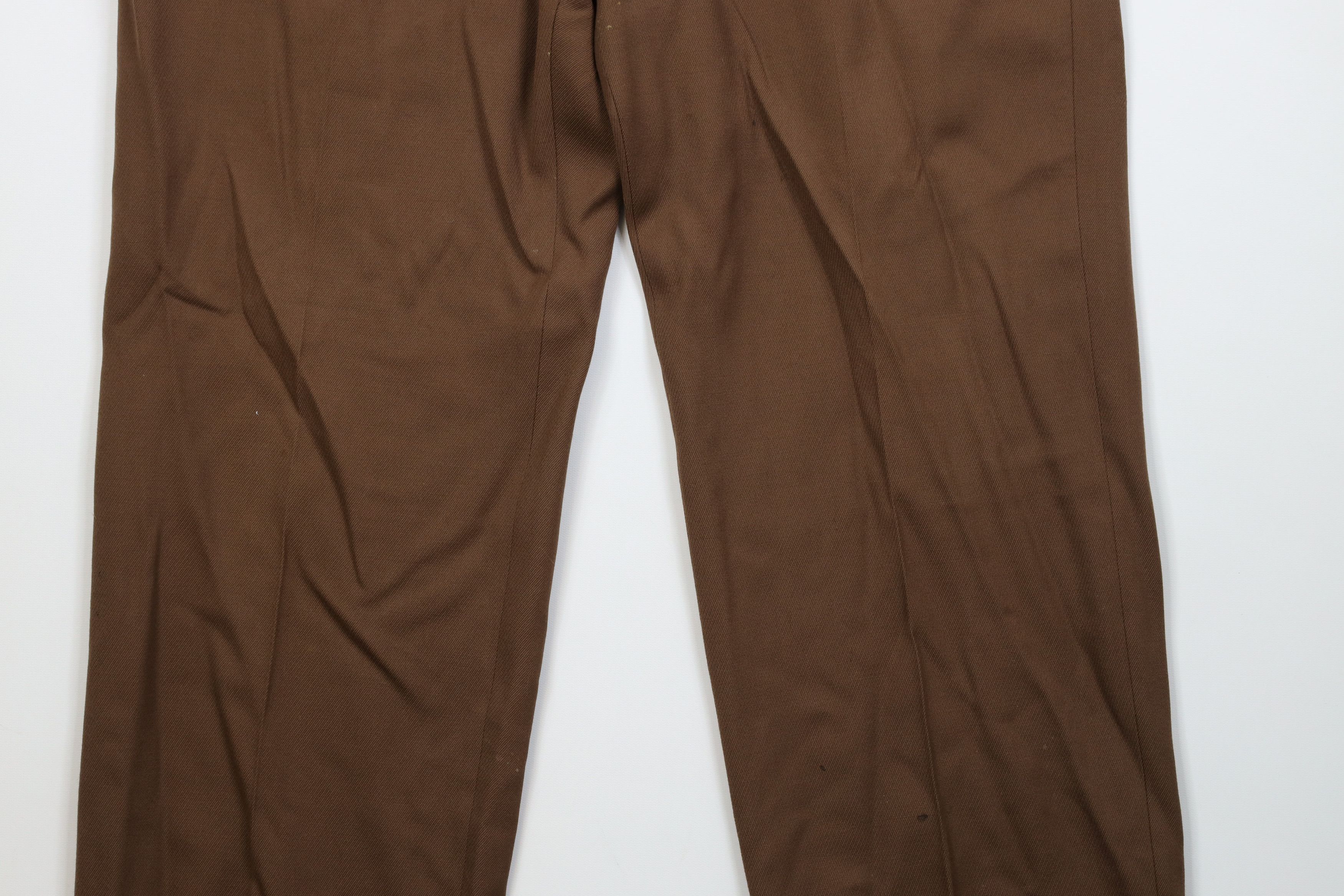 Paul Smith Vintage 90s Paul Smith Bergdorf Goodman Wool Wide Leg Pants Size US 36 / EU 52 - 4 Thumbnail