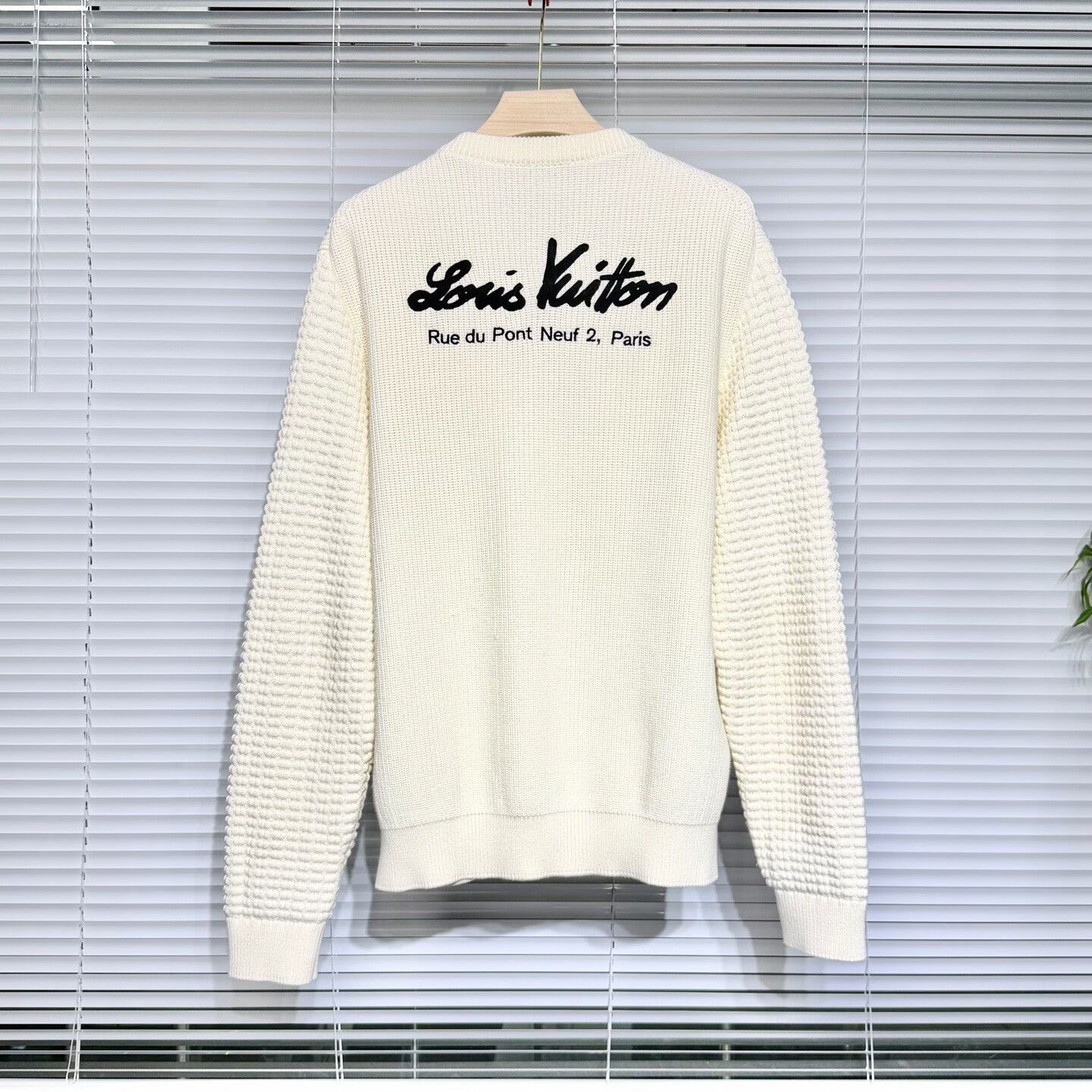 Louis Vuitton louis vuitton knitted sweater with logo Size US XXL / EU 58 / 5 - 1 Thumbnail