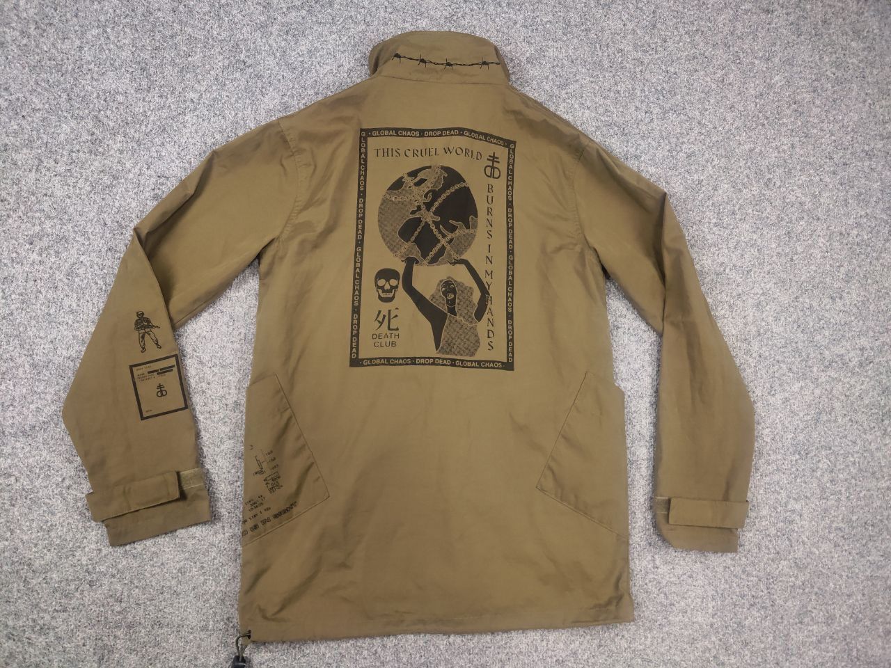 Drop Dead Clothing Drop Dead Clothing This Cruel World Oliver Overshirt Jacket Size US S / EU 44-46 / 1 - 12 Thumbnail