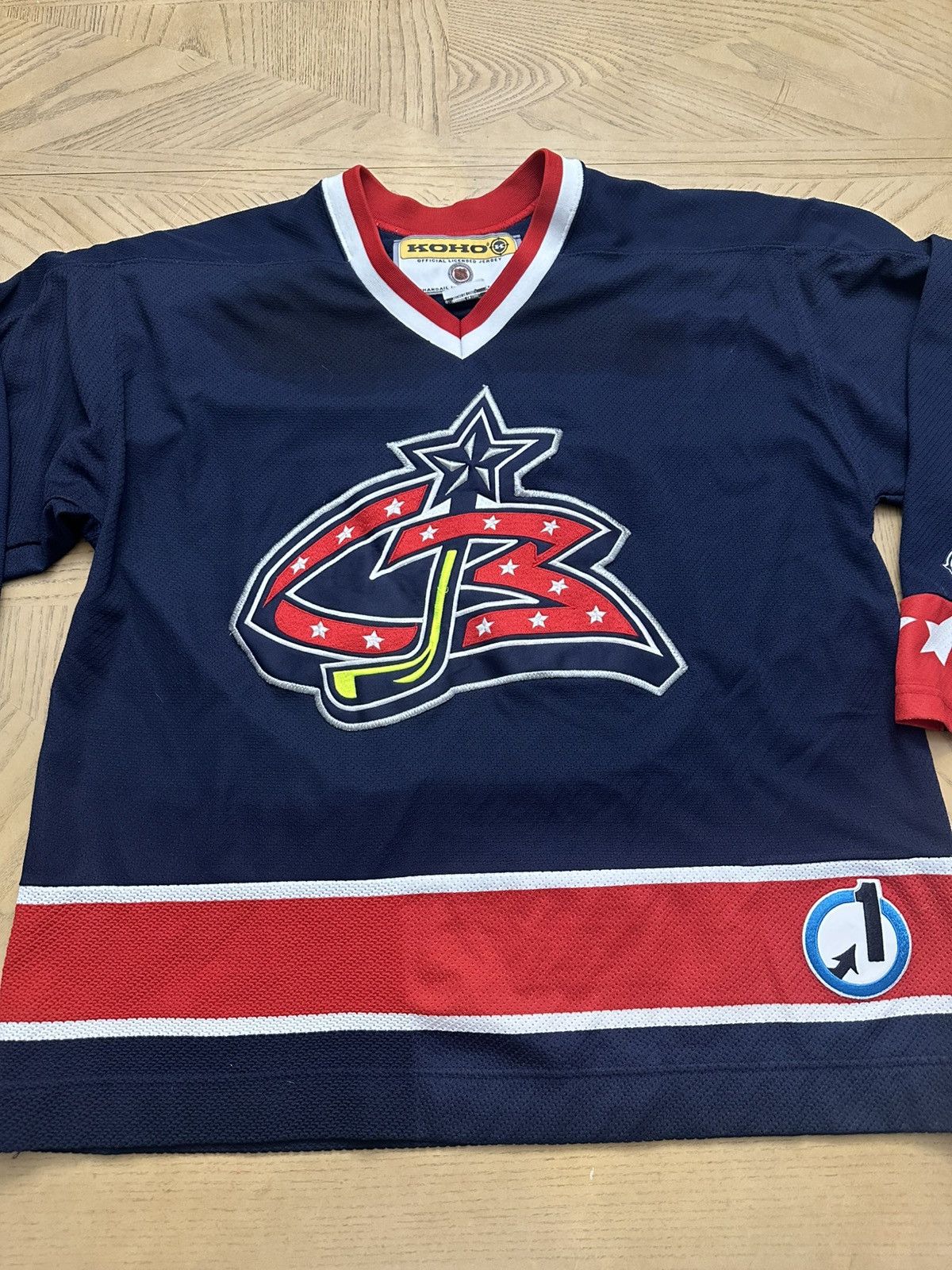 Koho Koho Columbus Blue Jackets hockey jersey, Size US L / EU 52-54 / 3 - 1 Thumbnail
