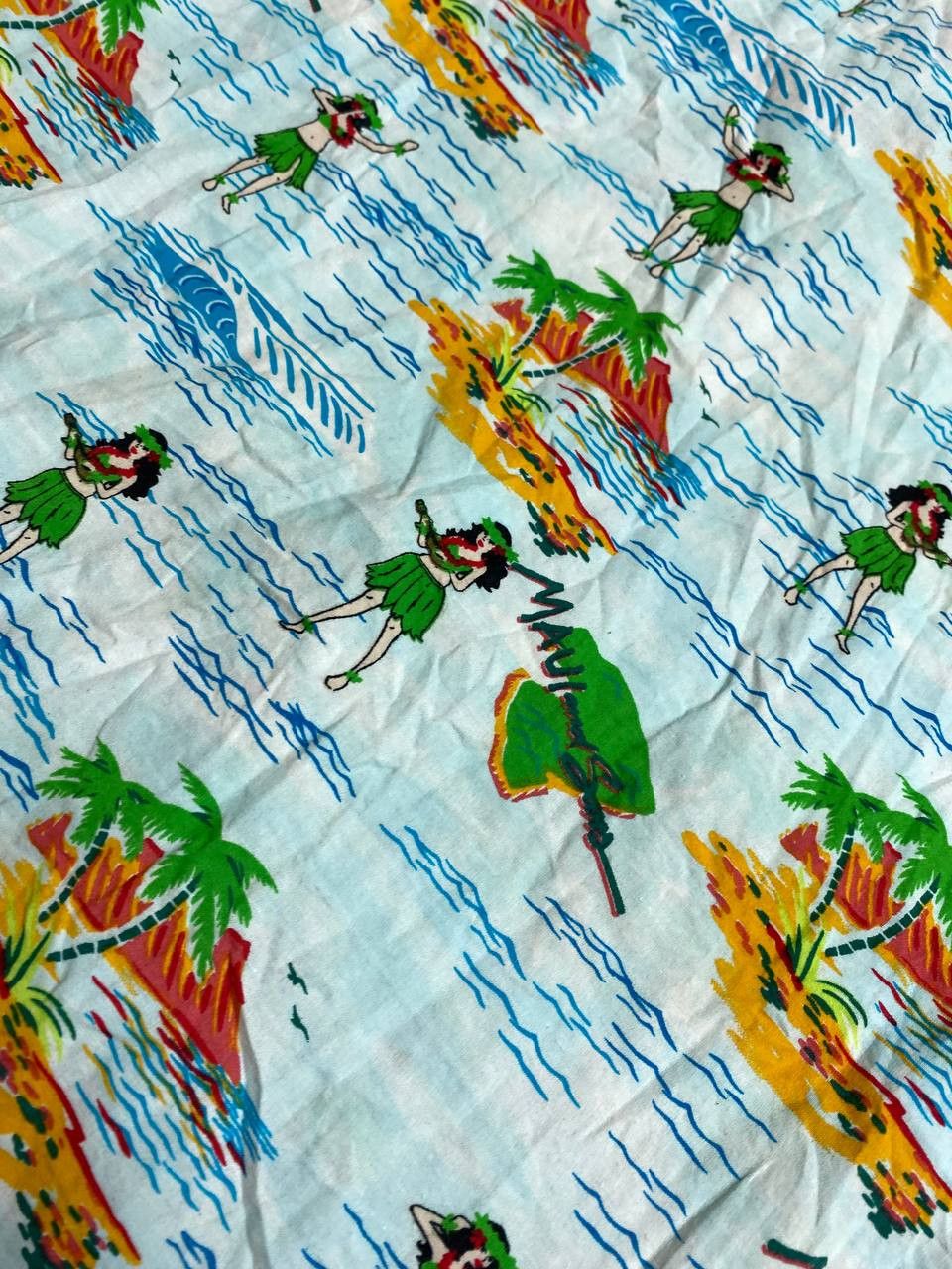 Vintage Vintage Maui And Sons HAWAIIIAN Cotton Rayon Shirt Size US S / EU 44-46 / 1 - 6 Thumbnail