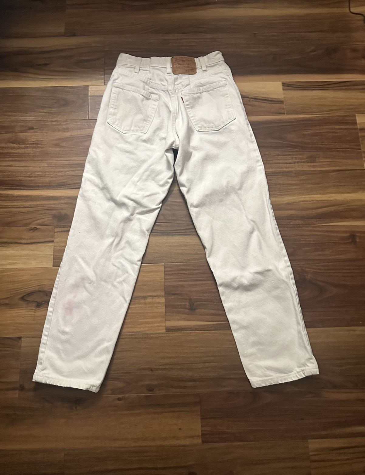 Levi's Vintage Clothing Vintage white relaxed 550 jeans Size US 30 / EU 46 - 2 Thumbnail