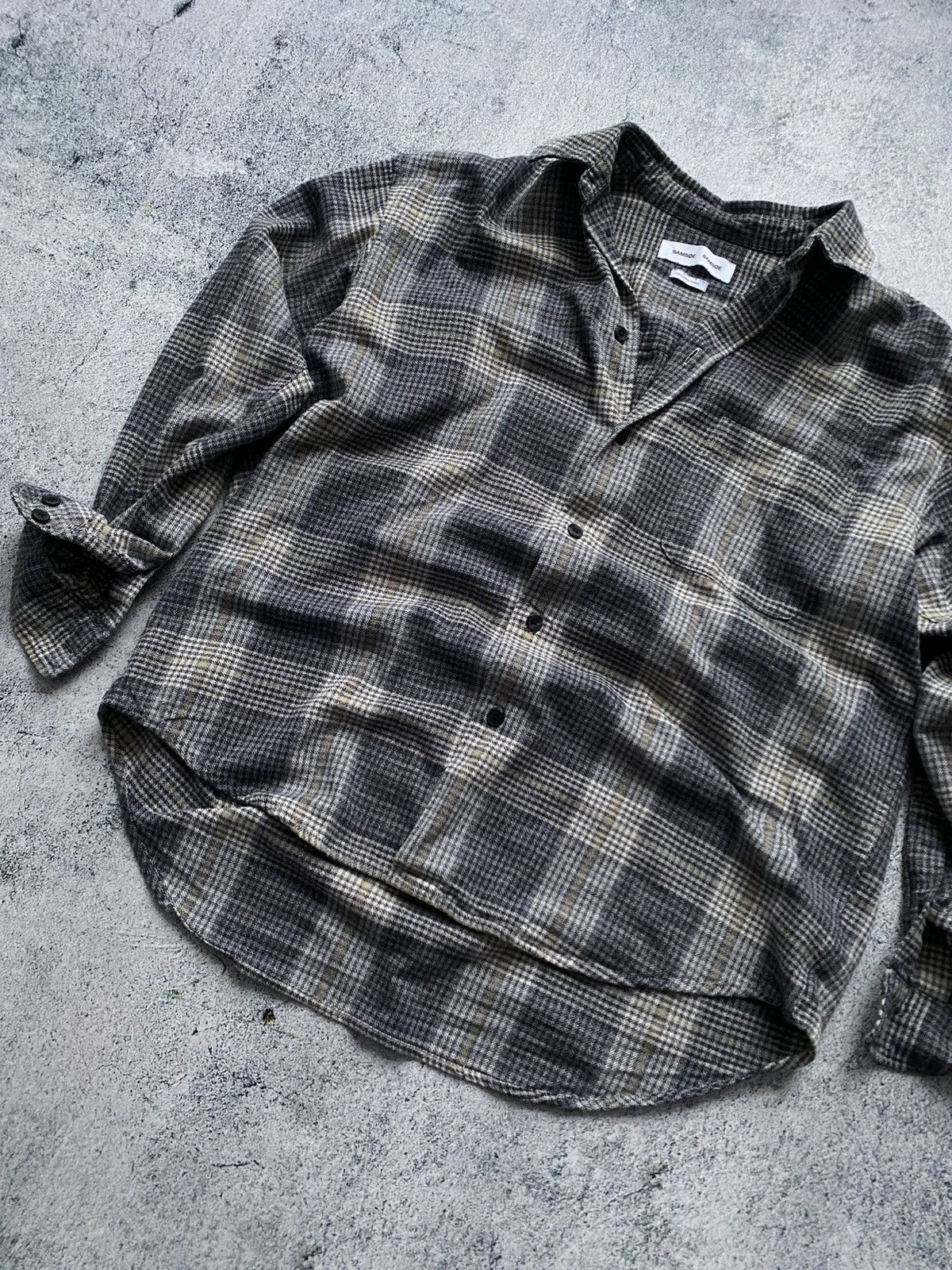 Samsoe Samsoe Rare Samsoe Samsoe Oversized Buttons Up Hype Over shirt Size US M / EU 48-50 / 2 - 3 Thumbnail