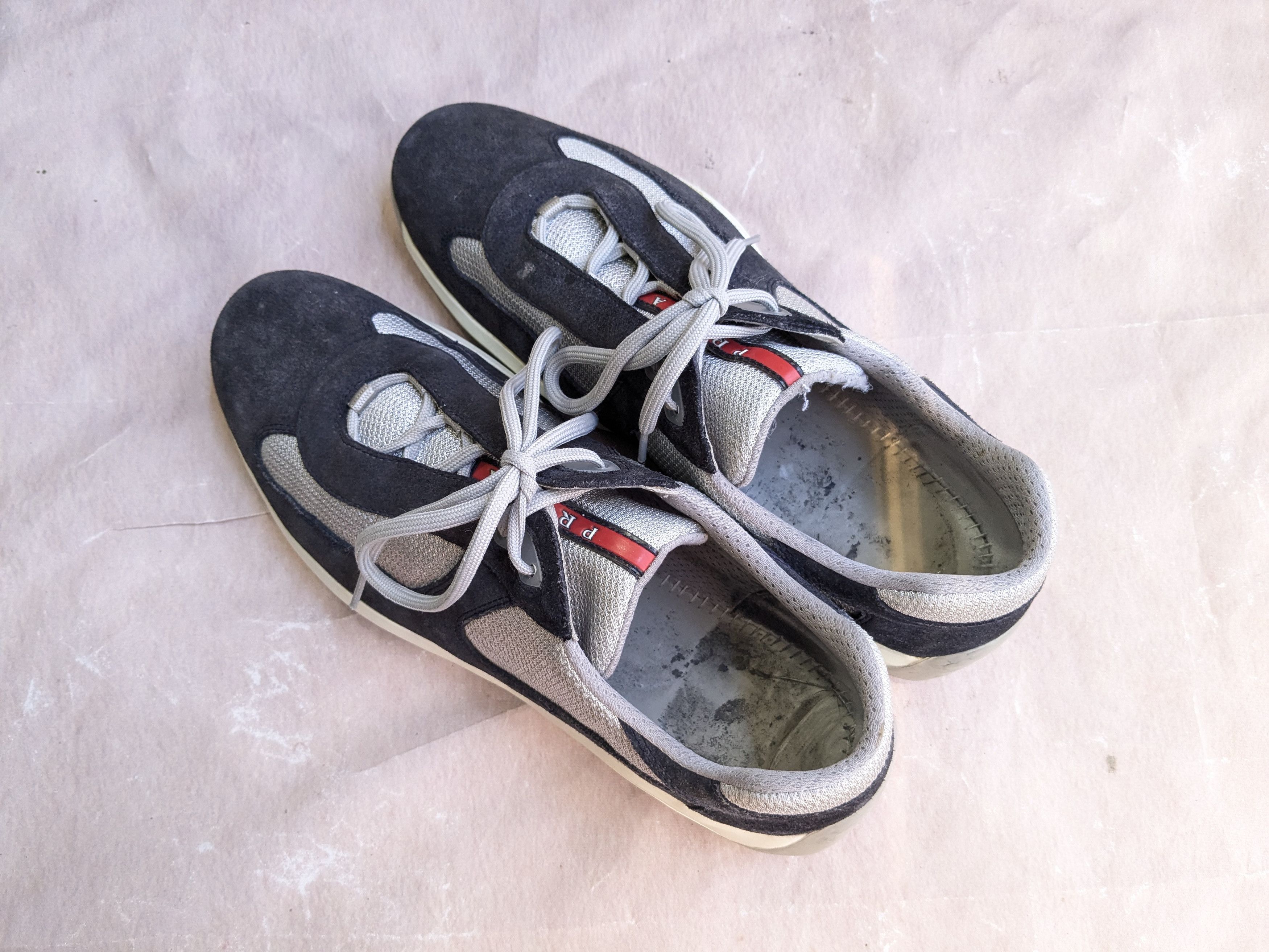 Prada Prada America's Cup Sneakers Black 12 Low Tops Size US 12 / EU 45 - 10 Thumbnail