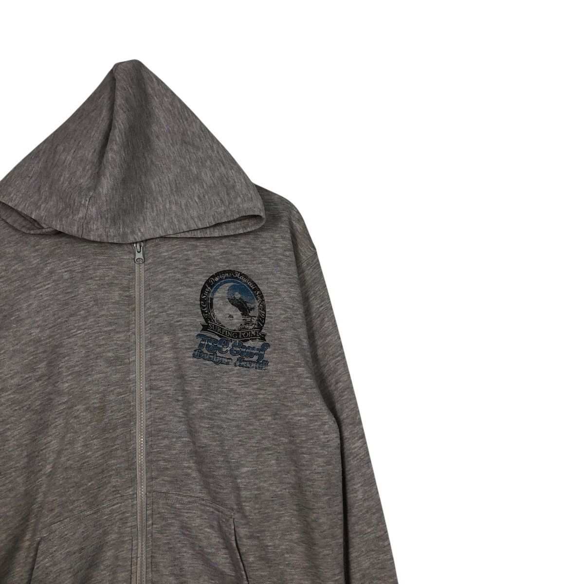 Japanese Brand 📌Vintage Zipper Hoodie Sweater T&C Surf Big Logo Size US L / EU 52-54 / 3 - 7 Thumbnail